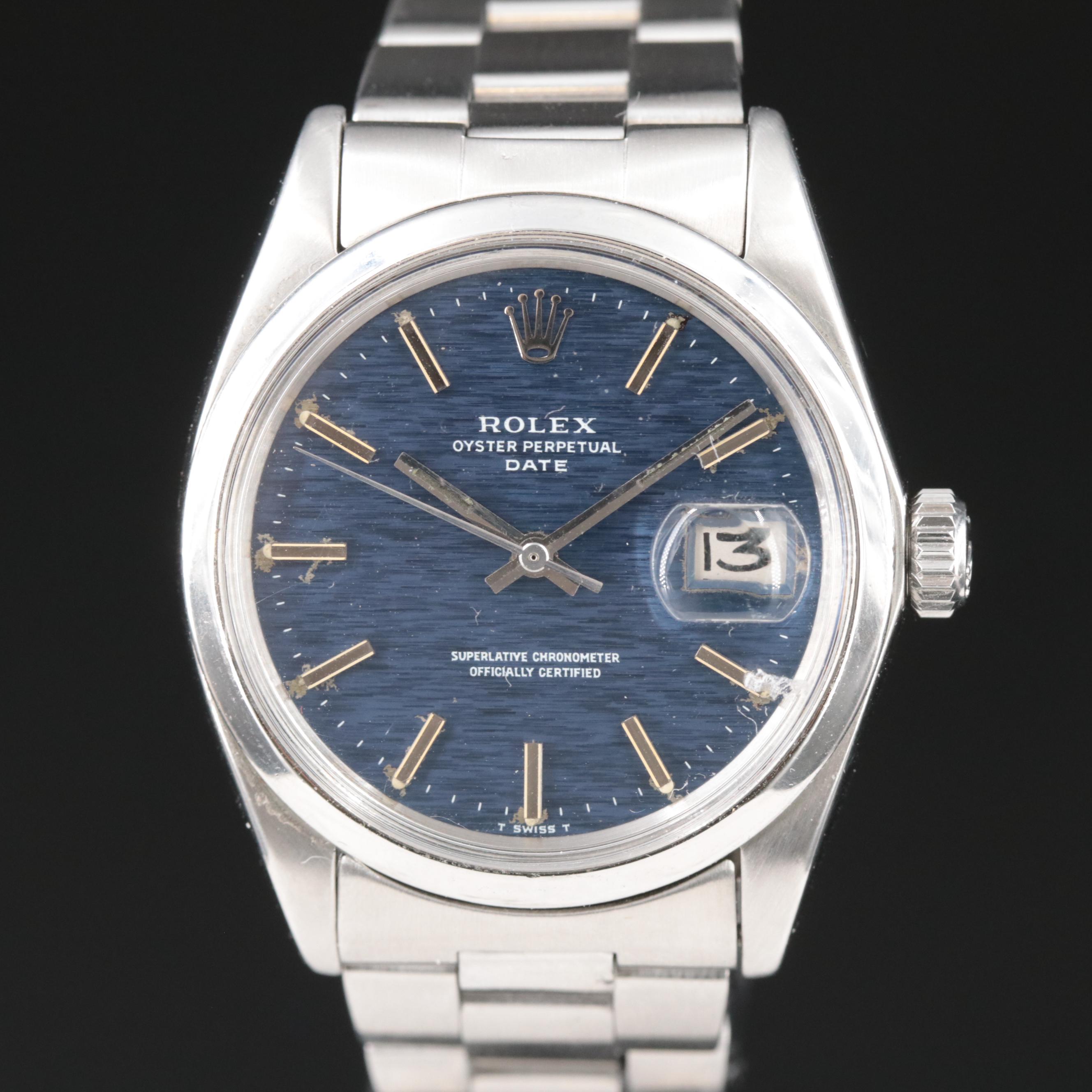 1971 Rolex Oyster Perpetual Date Watch