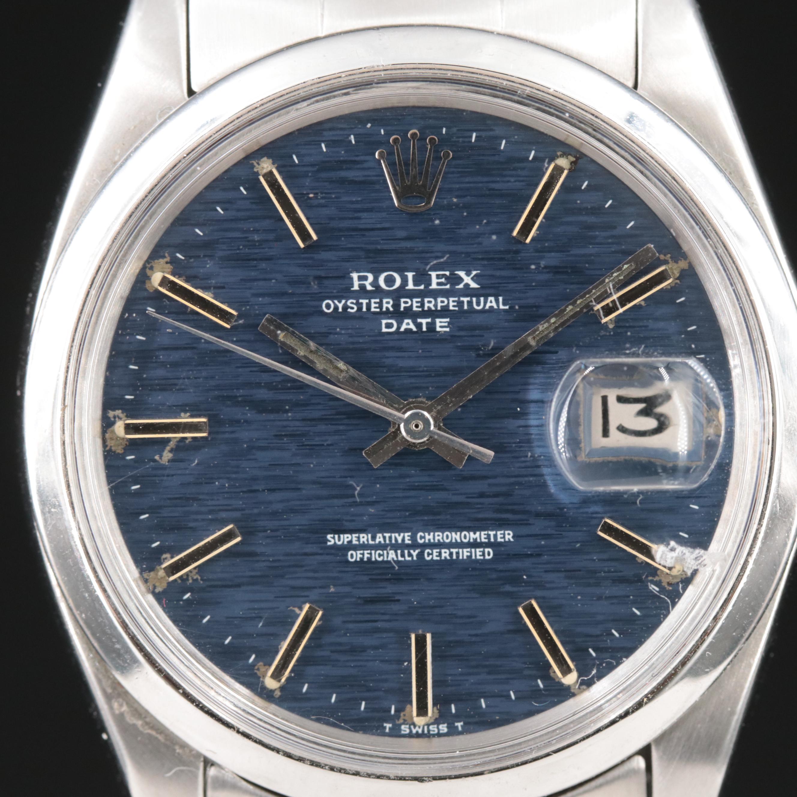 1971 Rolex Oyster Perpetual Date Watch