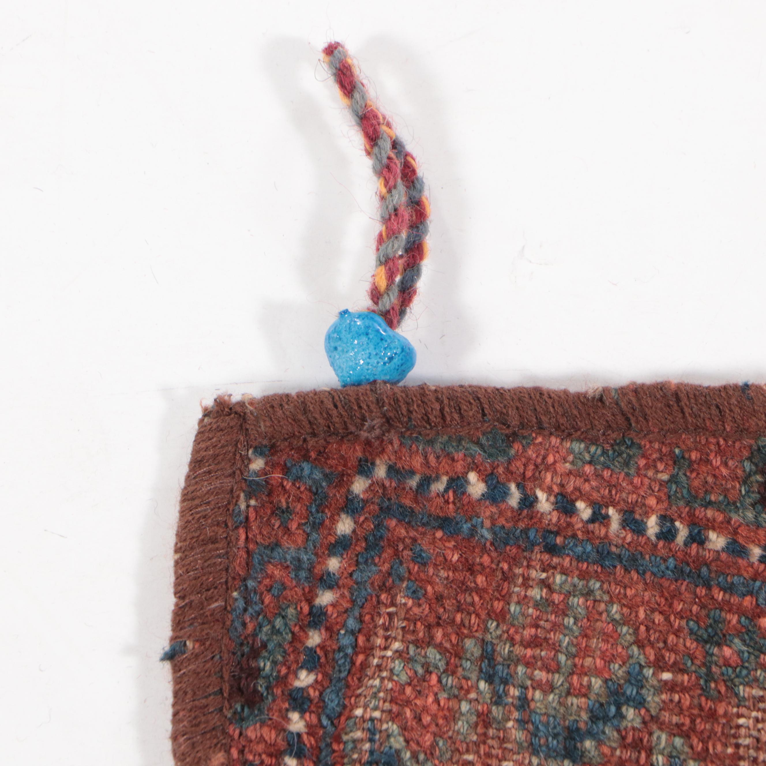 Hand-Knotted Persian Rug Faced Stocking