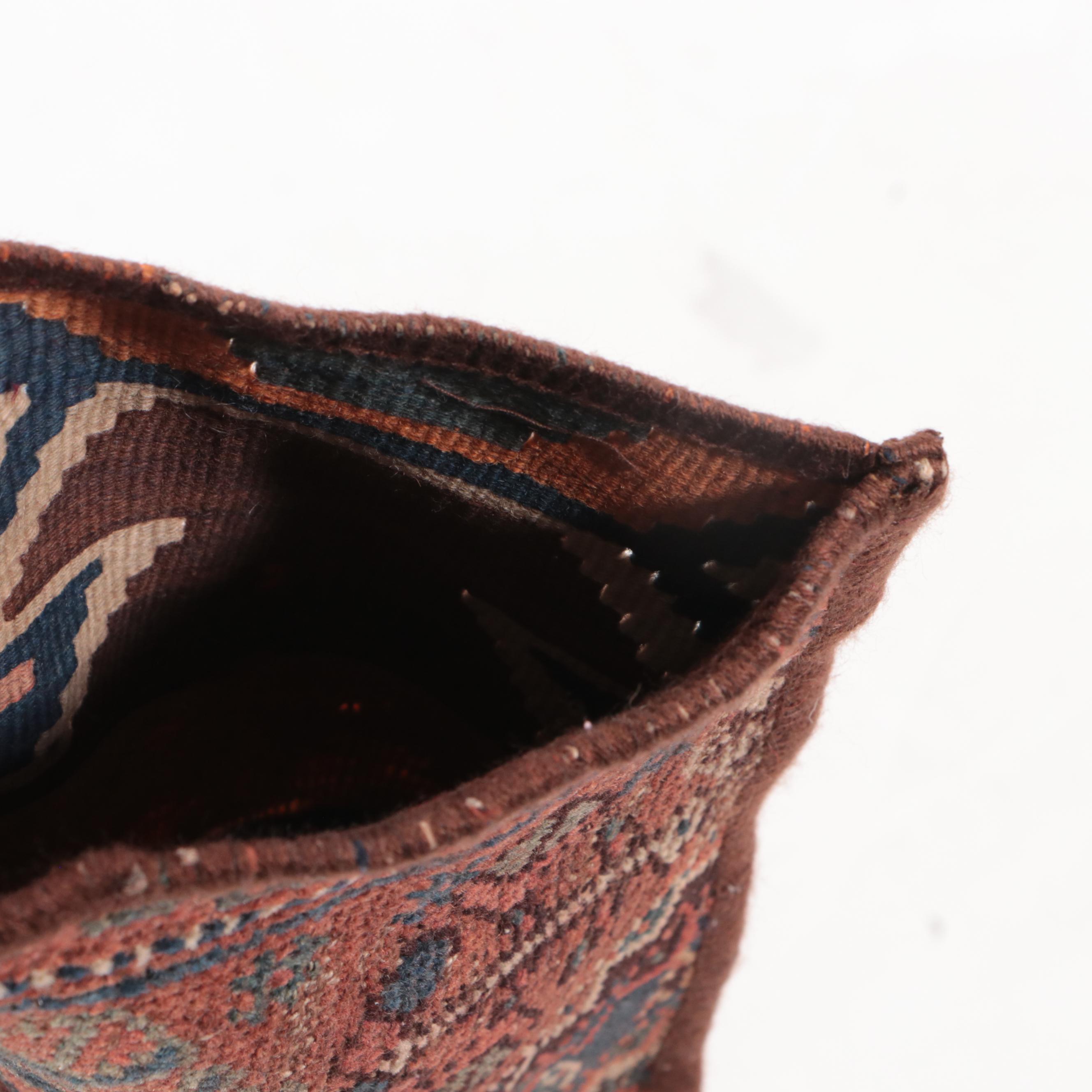 Hand-Knotted Persian Rug Faced Stocking