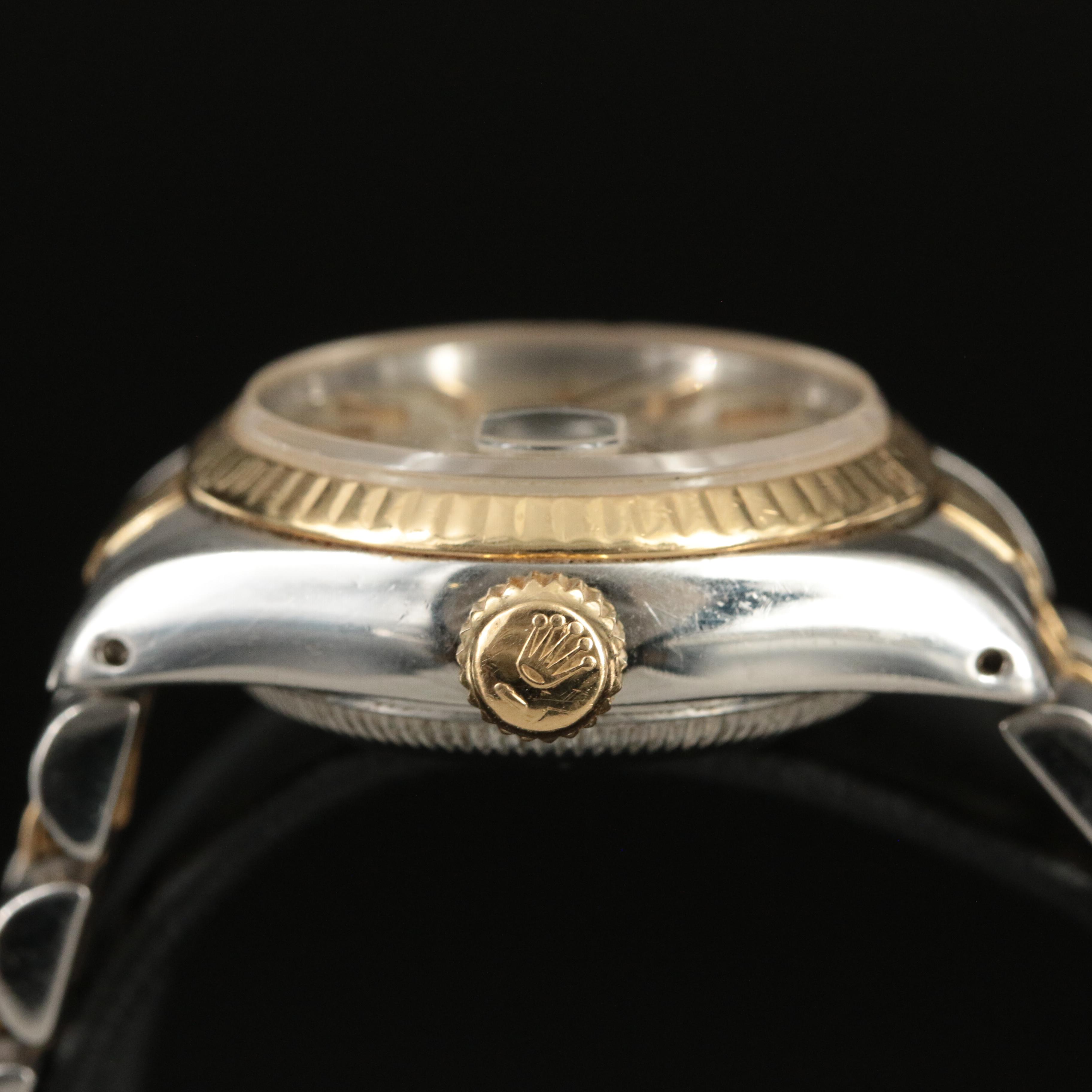 1984 Rolex Oyster Perpetual Two-Tone Date Watch