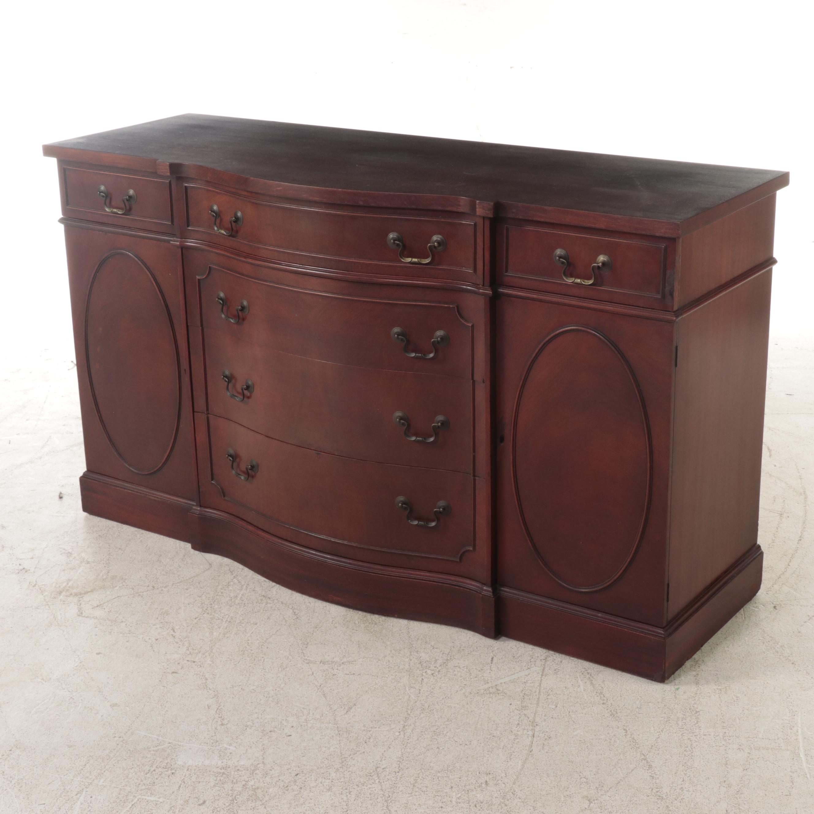 The Morganton Collection Federal Style Mahogany Sideboard