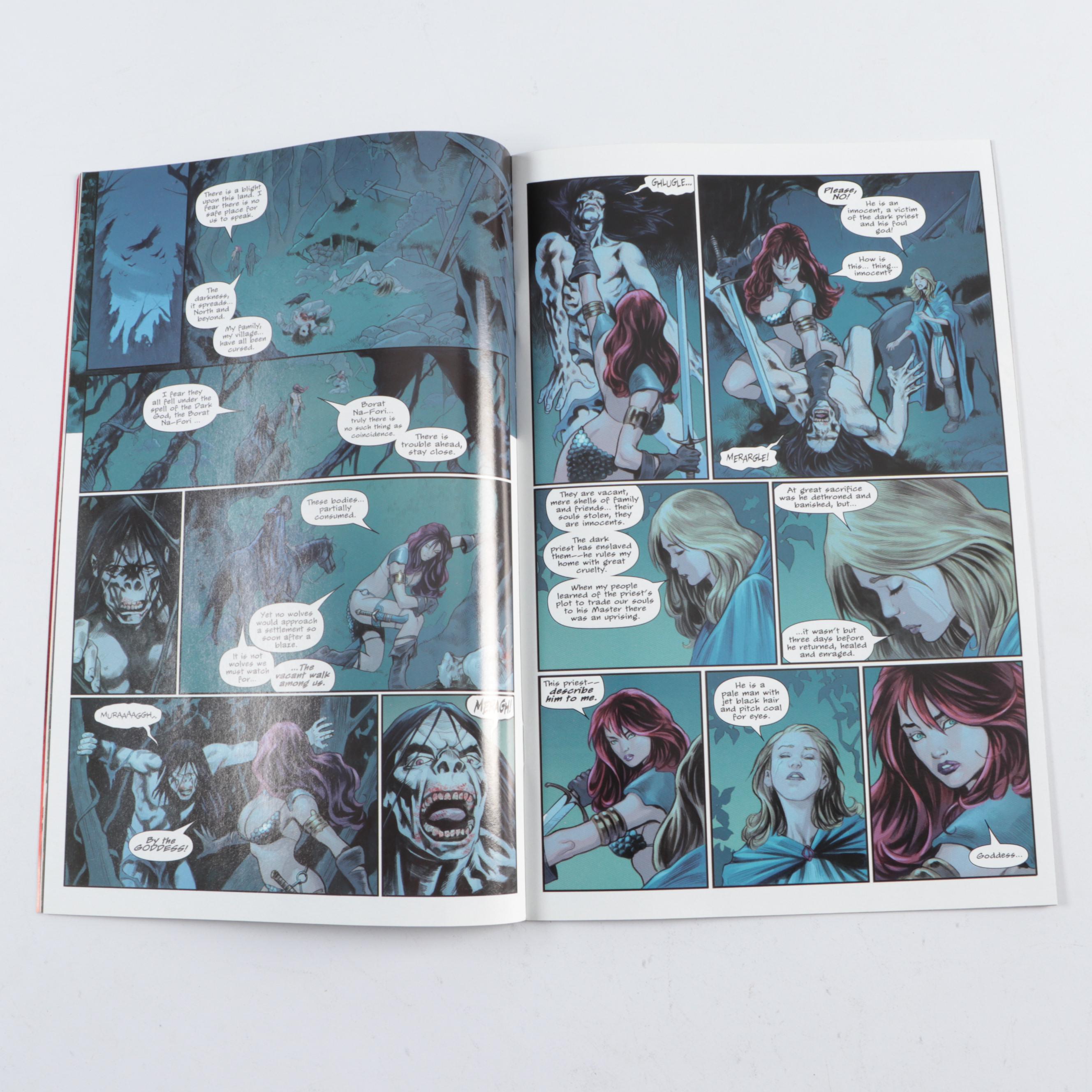 Modern Age Dynamite "Queen Sonja", "Savage Tales" and More Comic Books