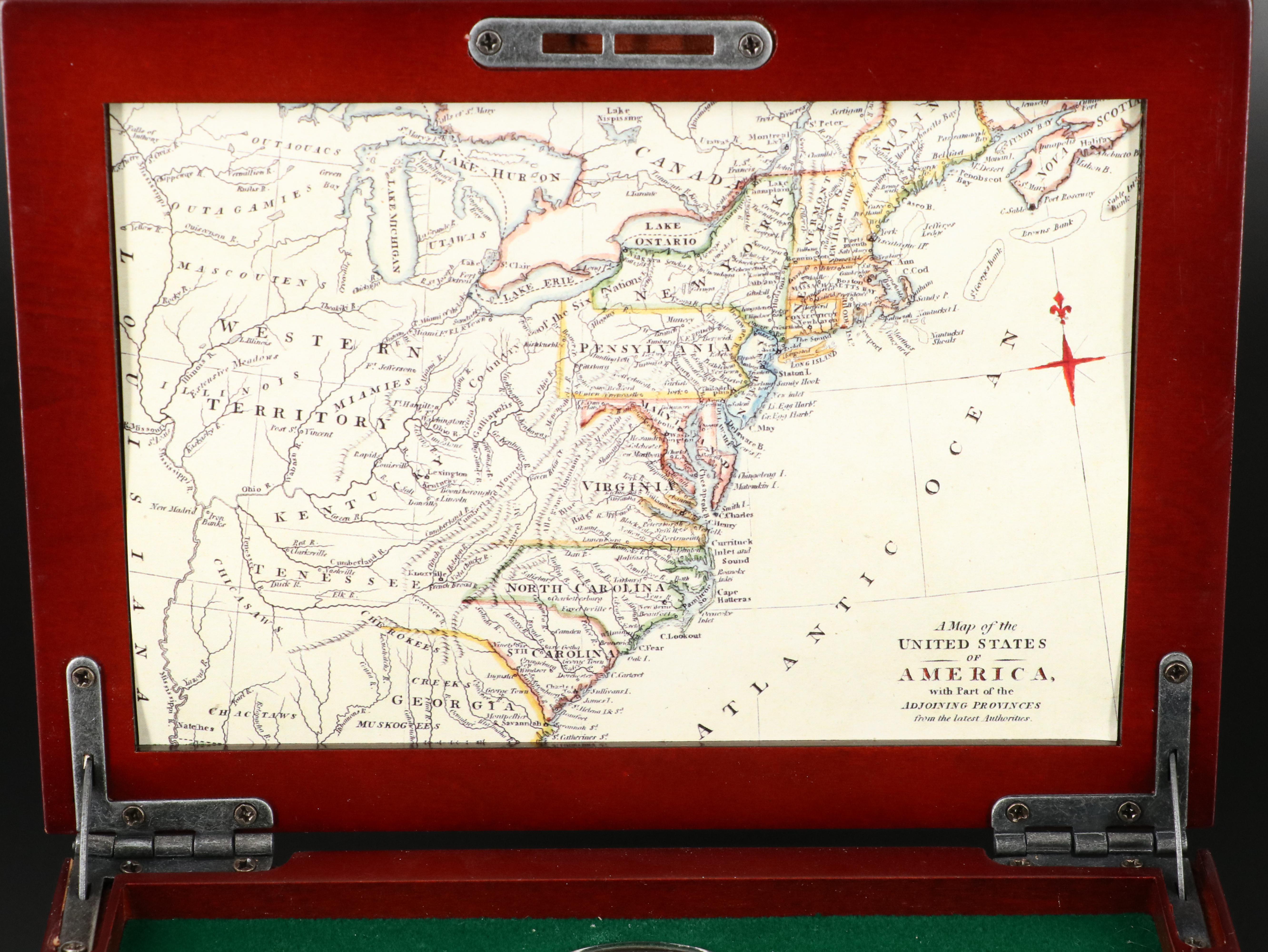 Set of five Spanish Colonial Silver Coins