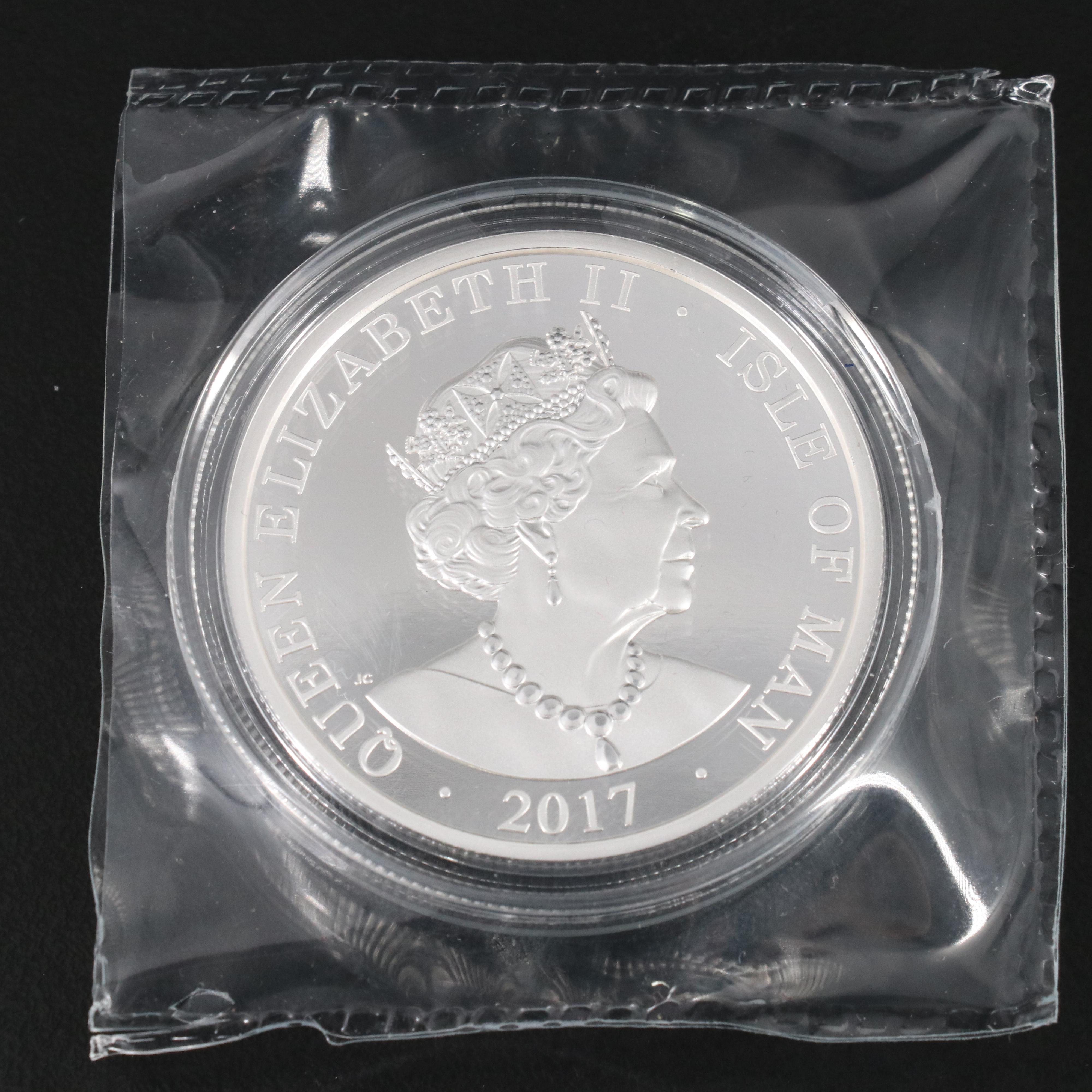 2017 Isle of Mann Noble Two Piece Silver Proof Set