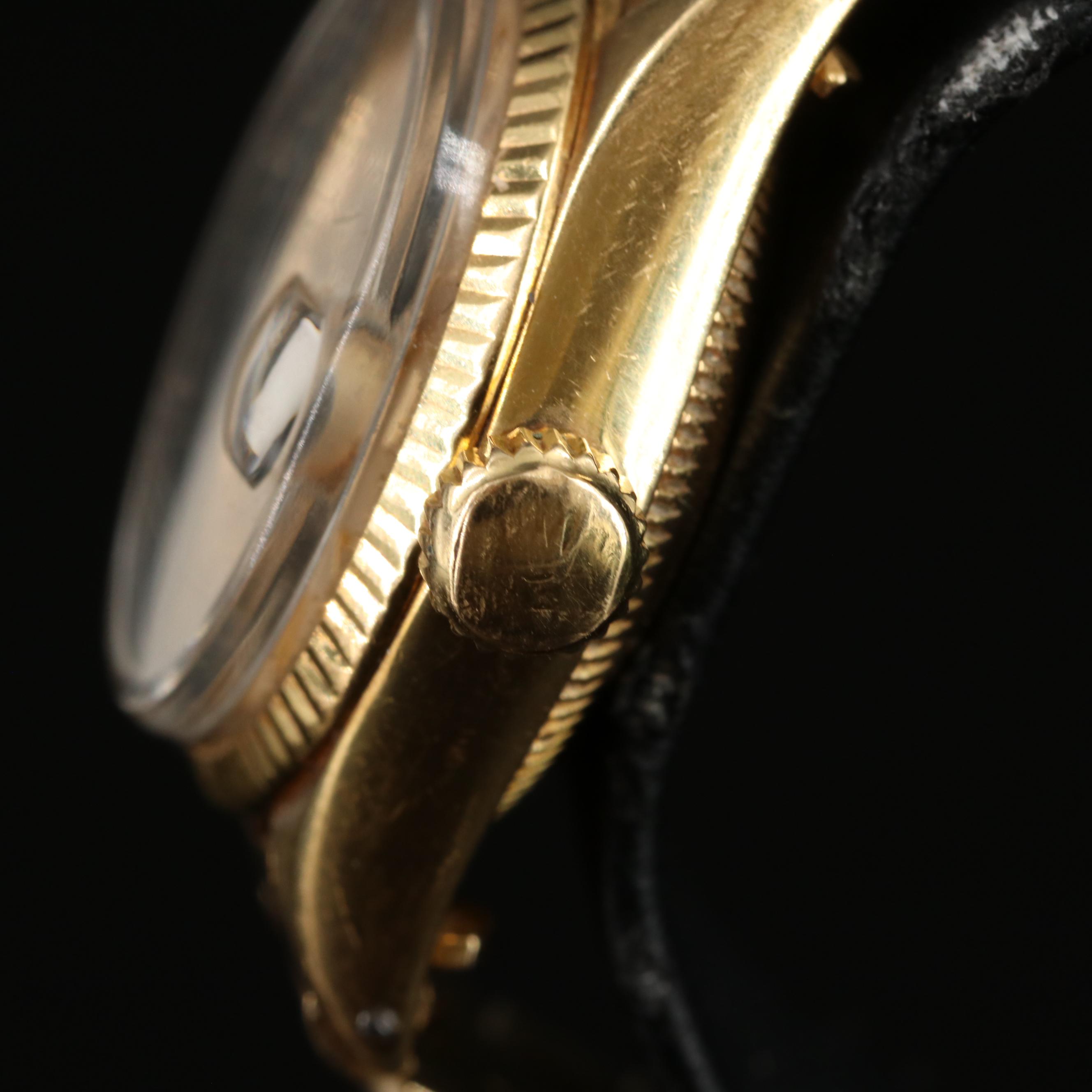 1957-58 Rolex 18K Datejust with 14K Custom Bracelet