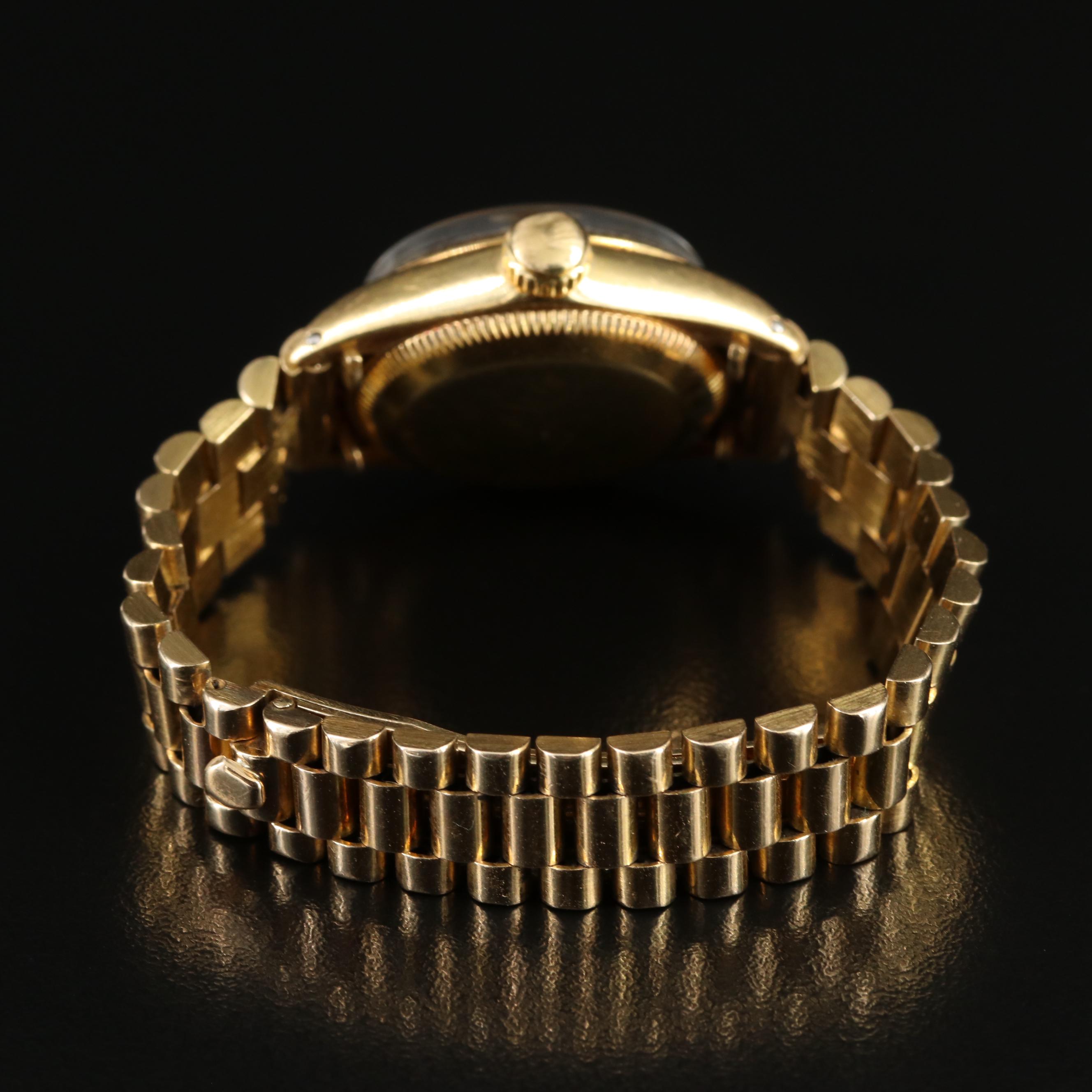 1957-58 Rolex 18K Datejust with 14K Custom Bracelet