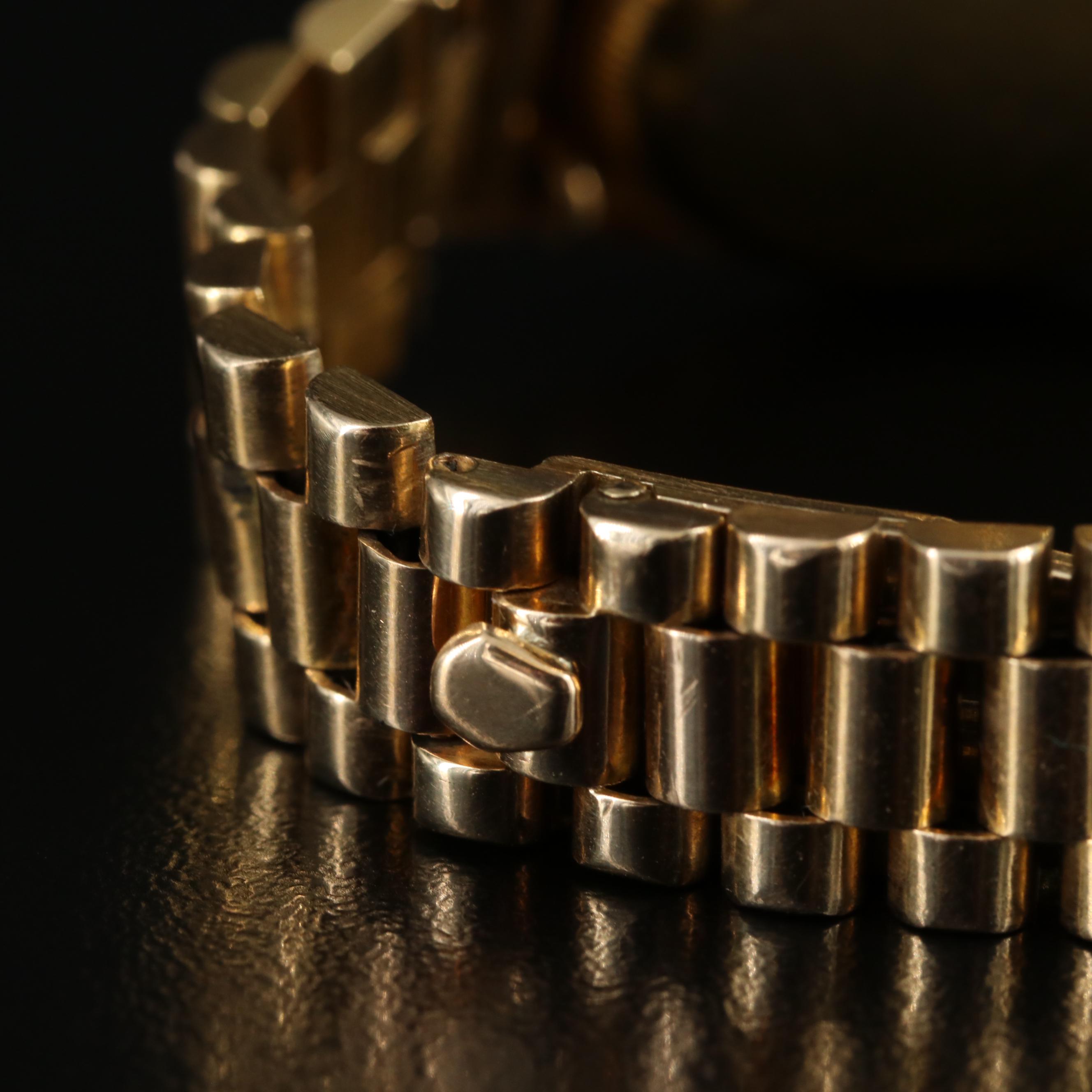 1957-58 Rolex 18K Datejust with 14K Custom Bracelet