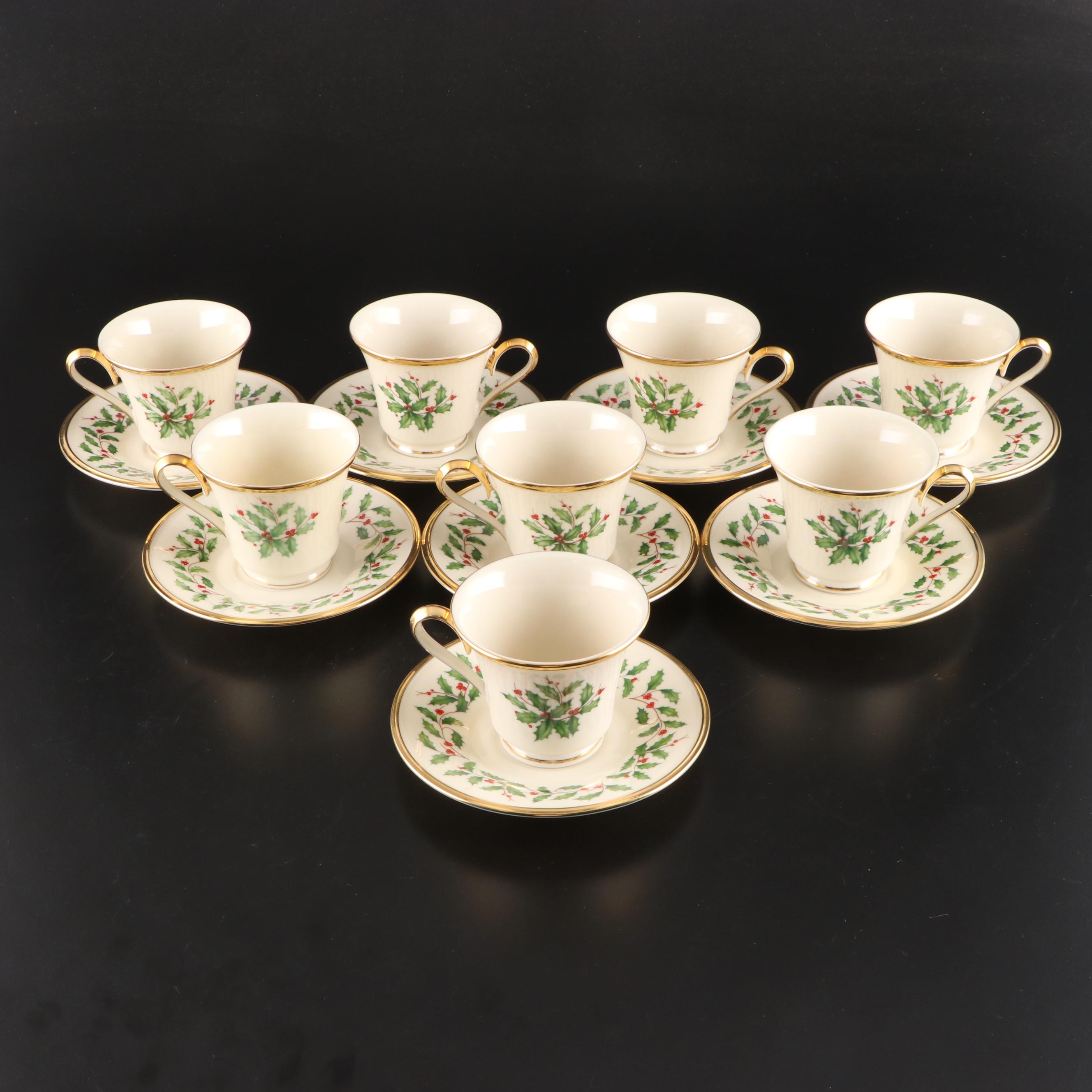 Lenox "Holiday" Porcelain Dinnerware and Serving Bowls