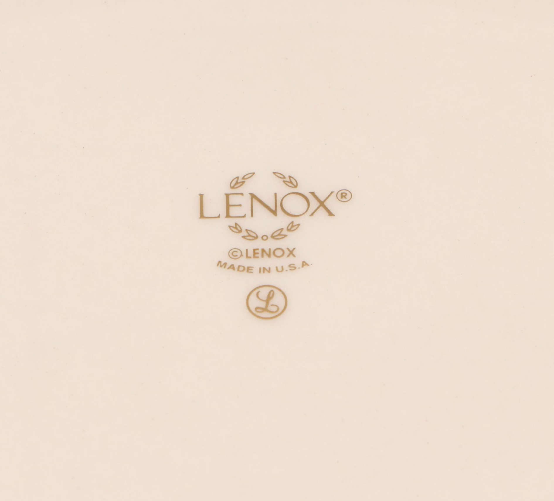 Lenox "Holiday" Porcelain Dinnerware and Serving Bowls