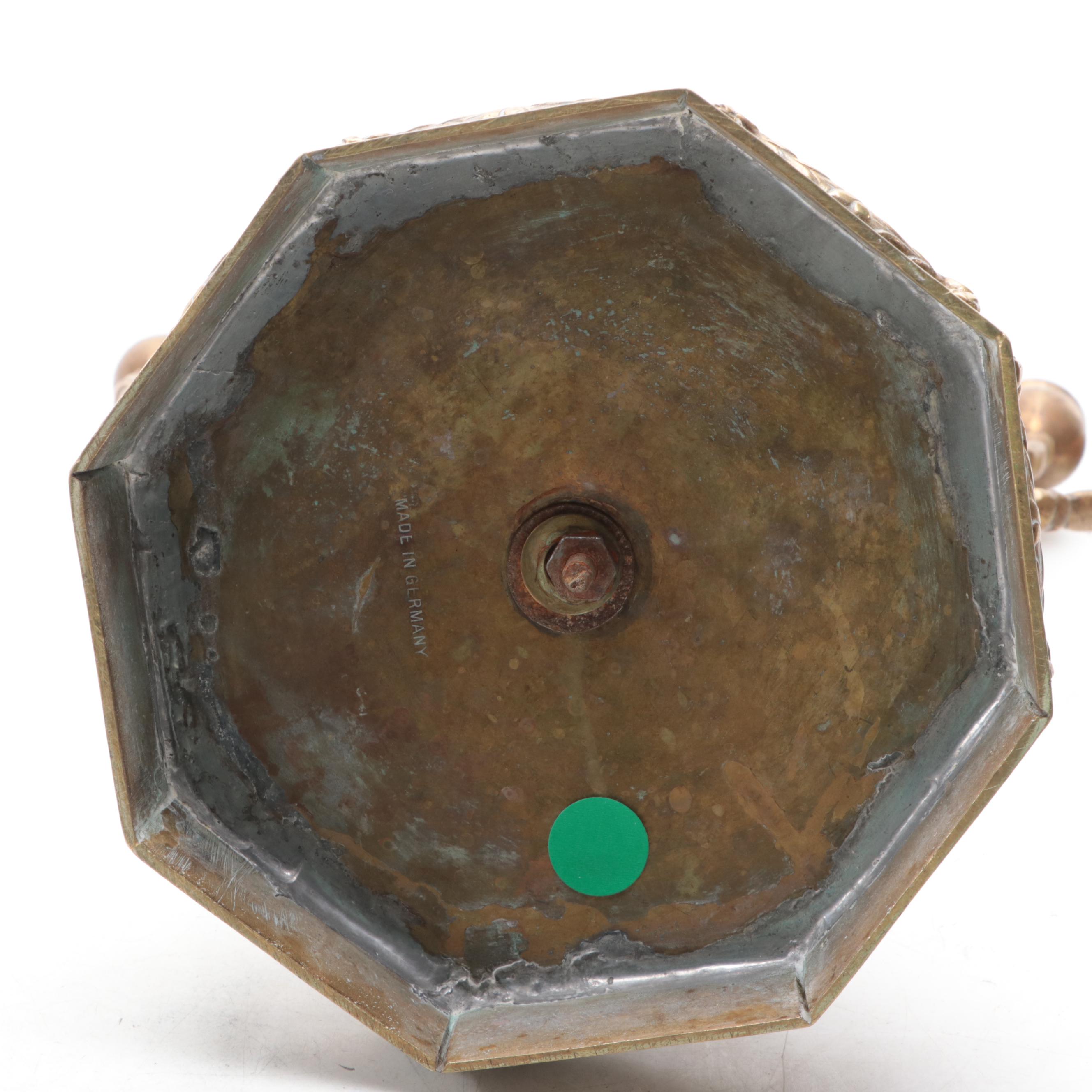 Polish Shabbat Candelabra with Shabbat Light