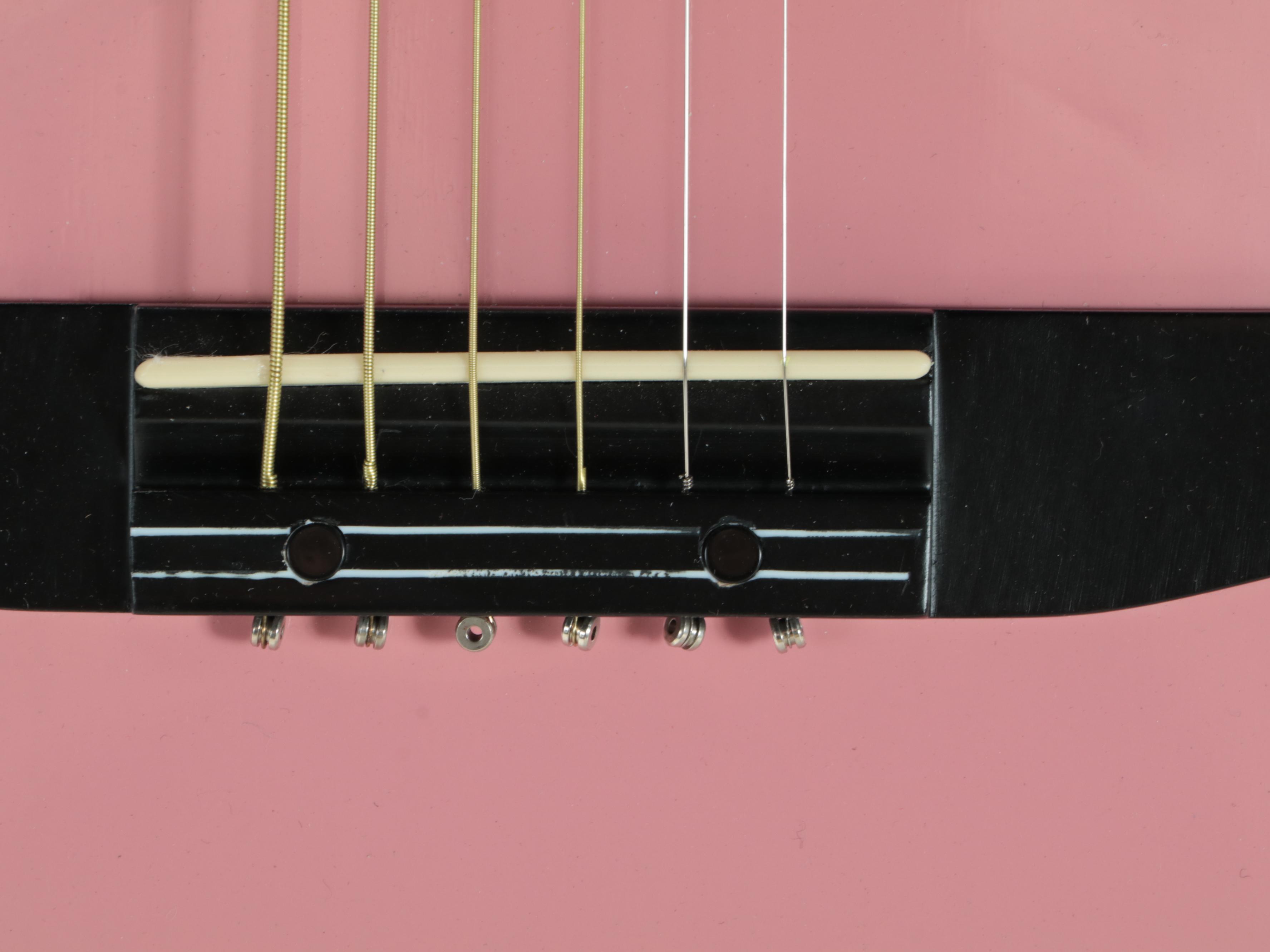 Taylor Swift Signed Rogue Pink Acoustic Guitar