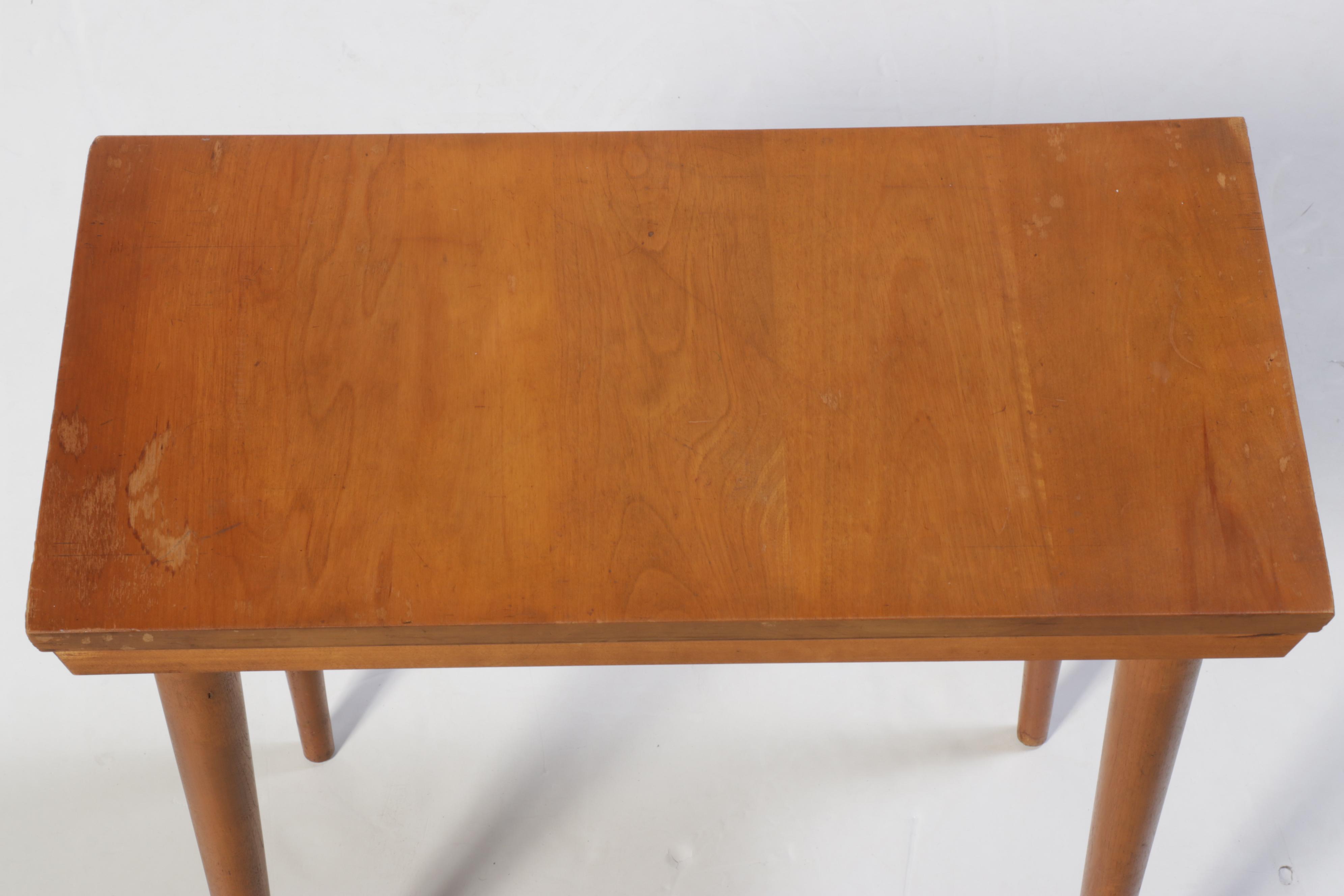 Conant Ball Mid Century Modern Hardwood Side Table
