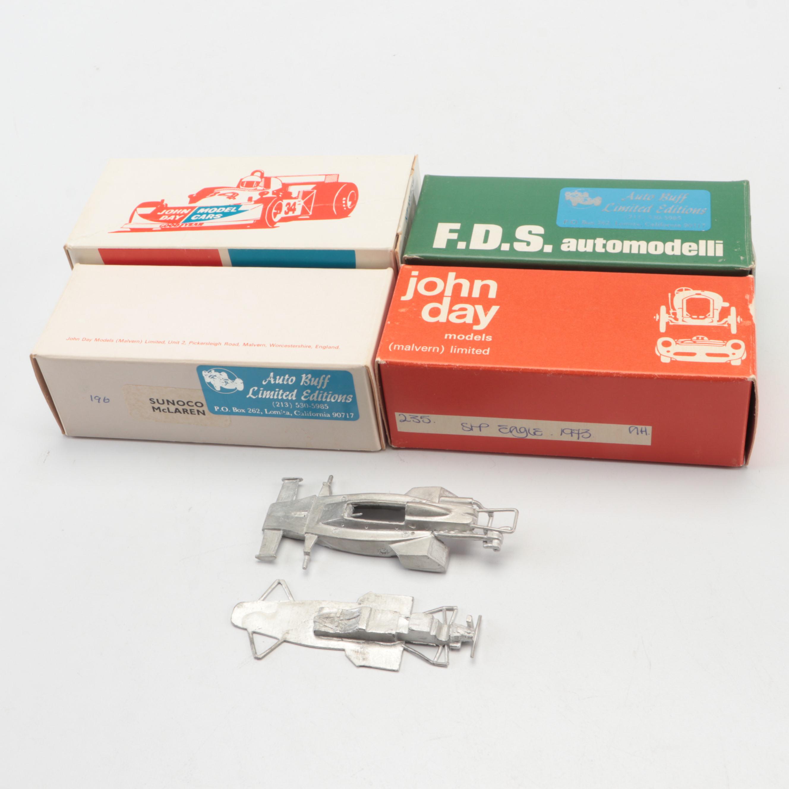 Sunoco McLaren, M16D, M24 Turbo Model Car Kits and More