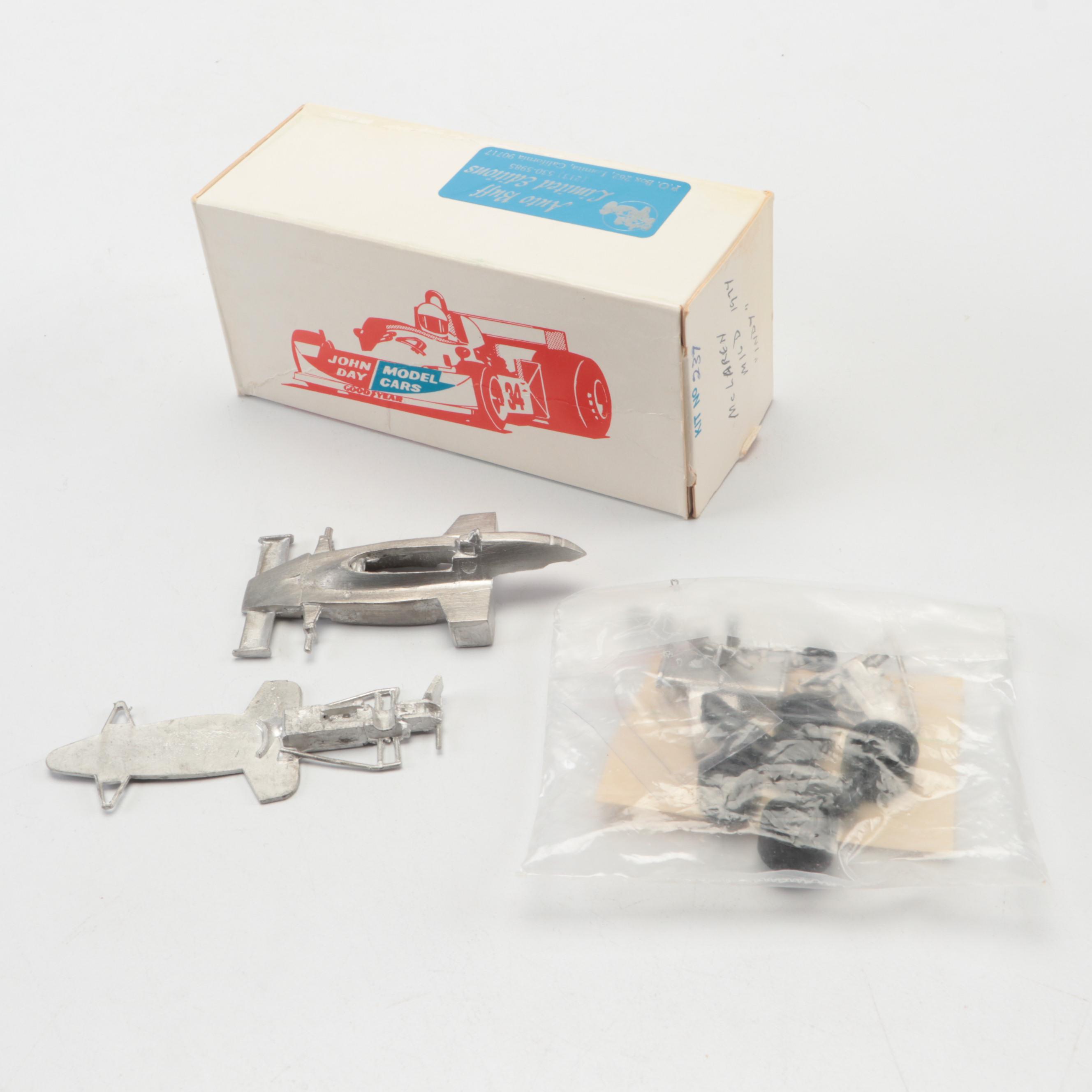 Sunoco McLaren, M16D, M24 Turbo Model Car Kits and More