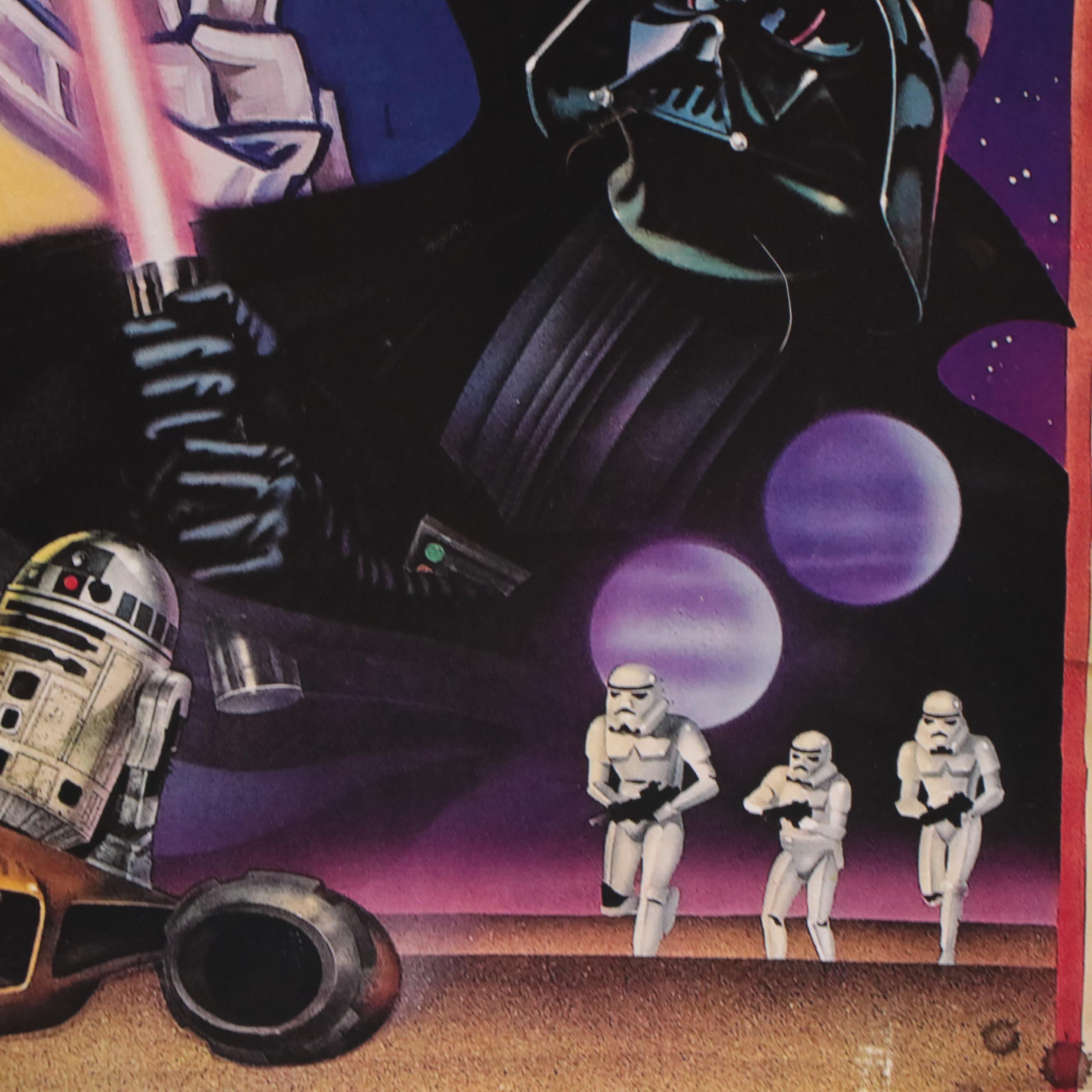 "Star Wars" Giclée Poster After Drew Struzan and Charles White III, 1978