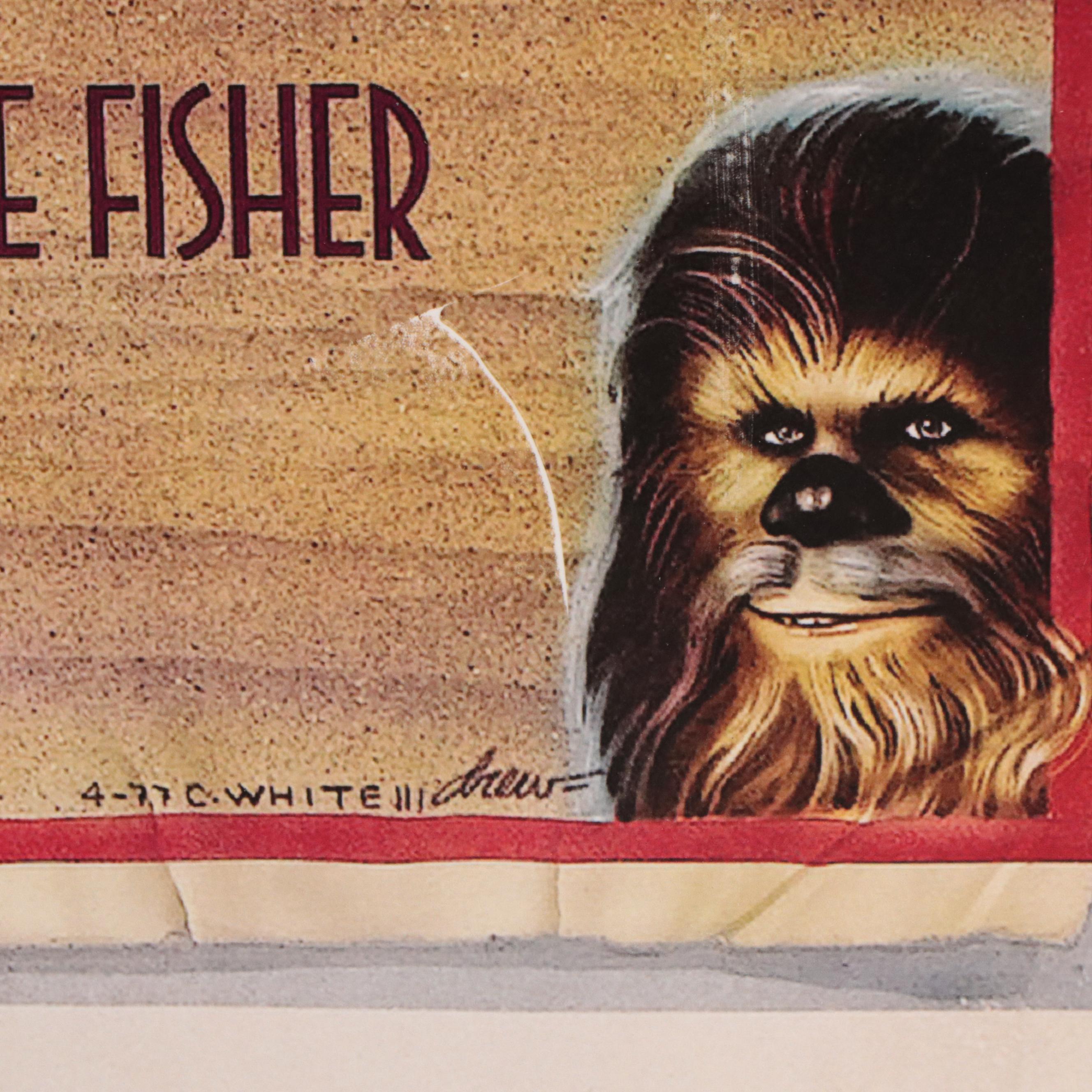 "Star Wars" Giclée Poster After Drew Struzan and Charles White III, 1978