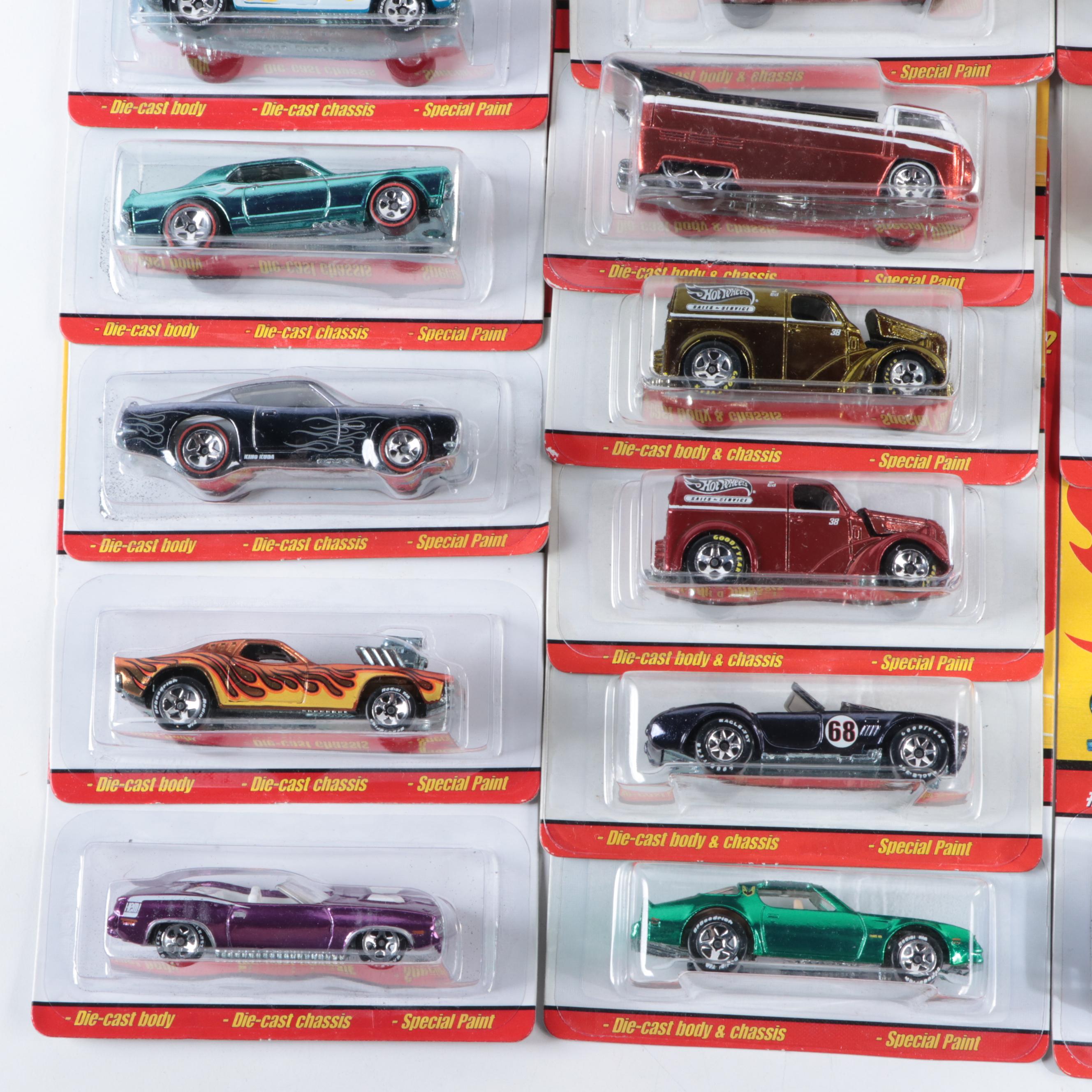Hot Wheels Classics Series 1-3 with "Hot Wheels 35 Years of Cool Cars" Book