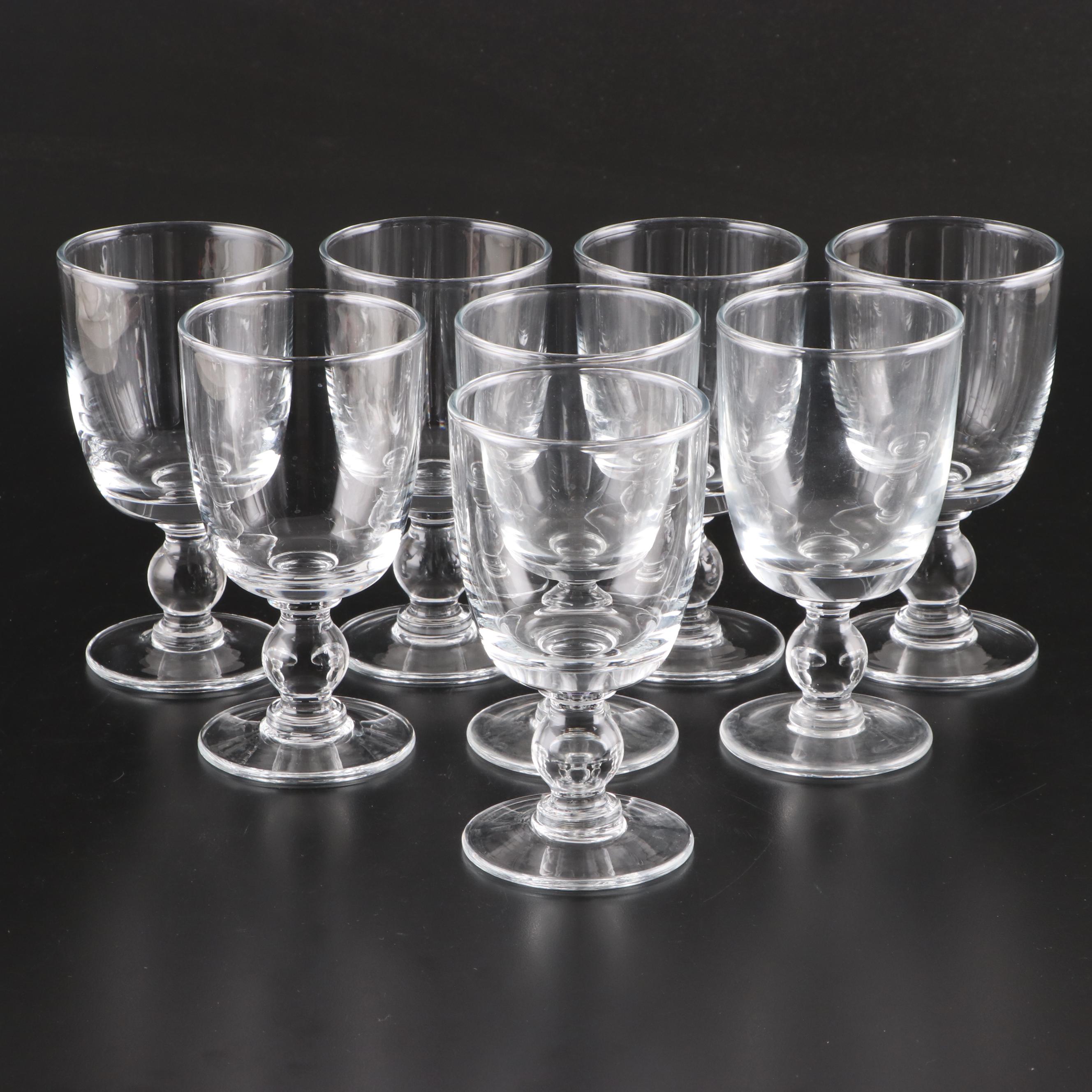 Clear Glass Goblets