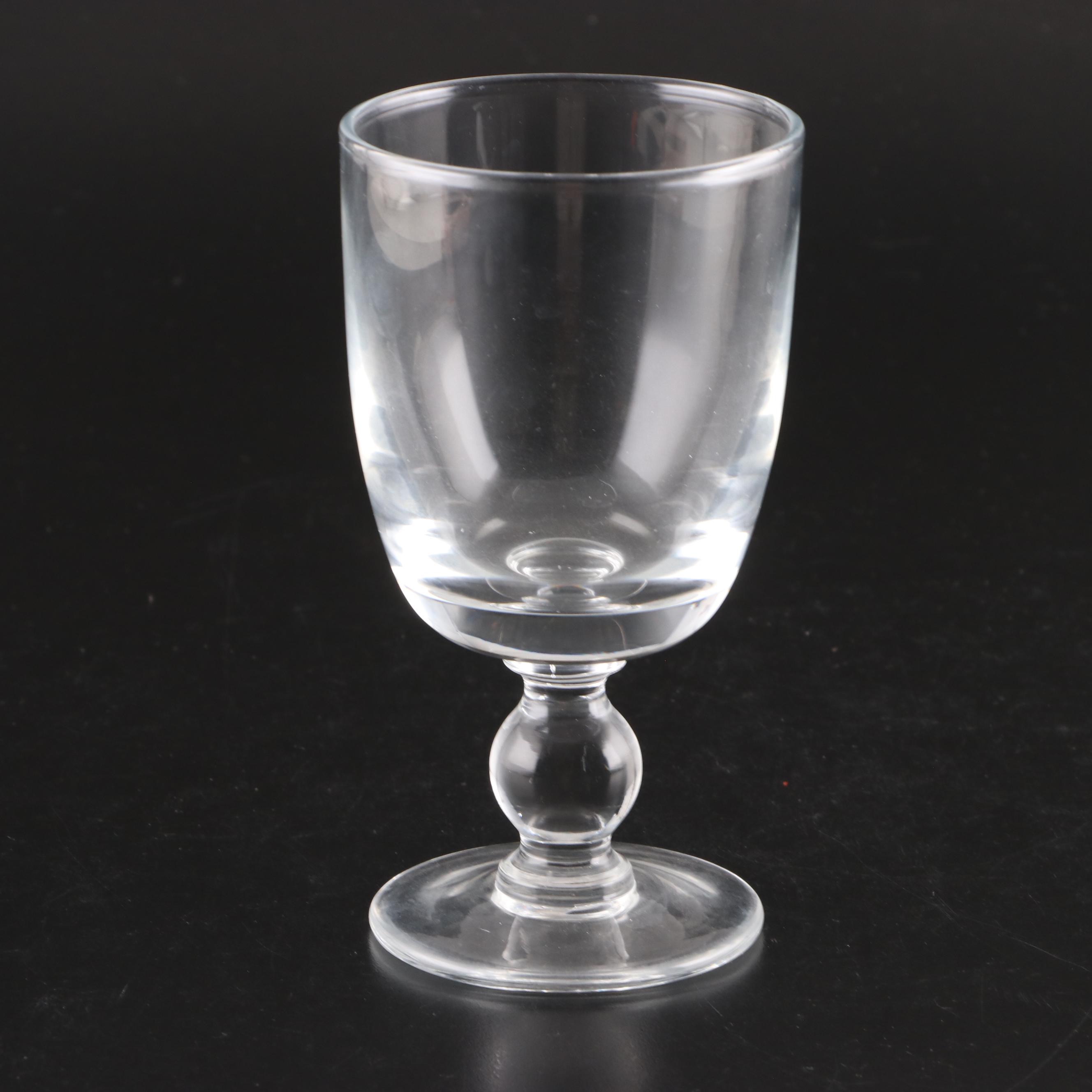Clear Glass Goblets