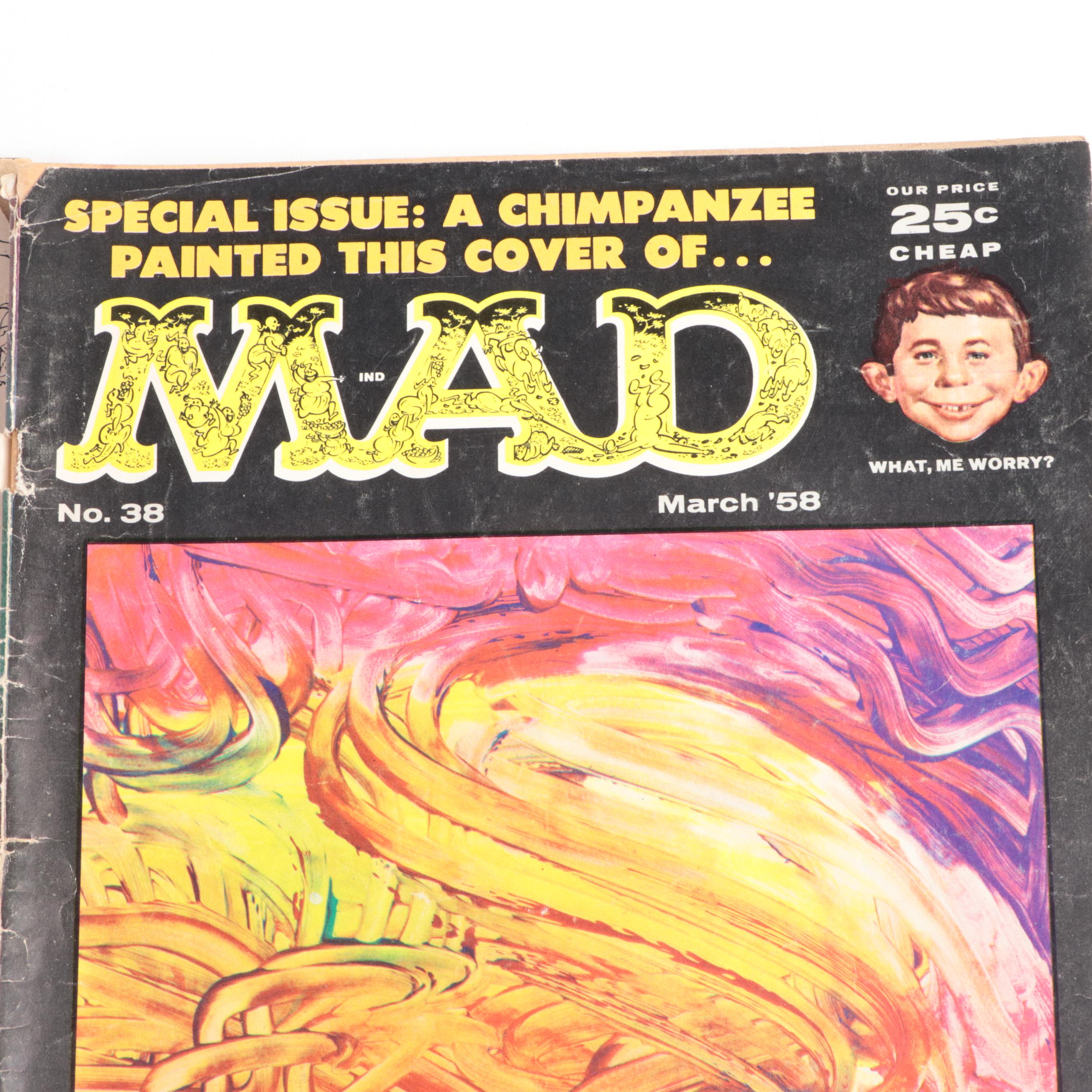 MAD Magazine Anniversary Issues and No. 58, 1950s and 1960s