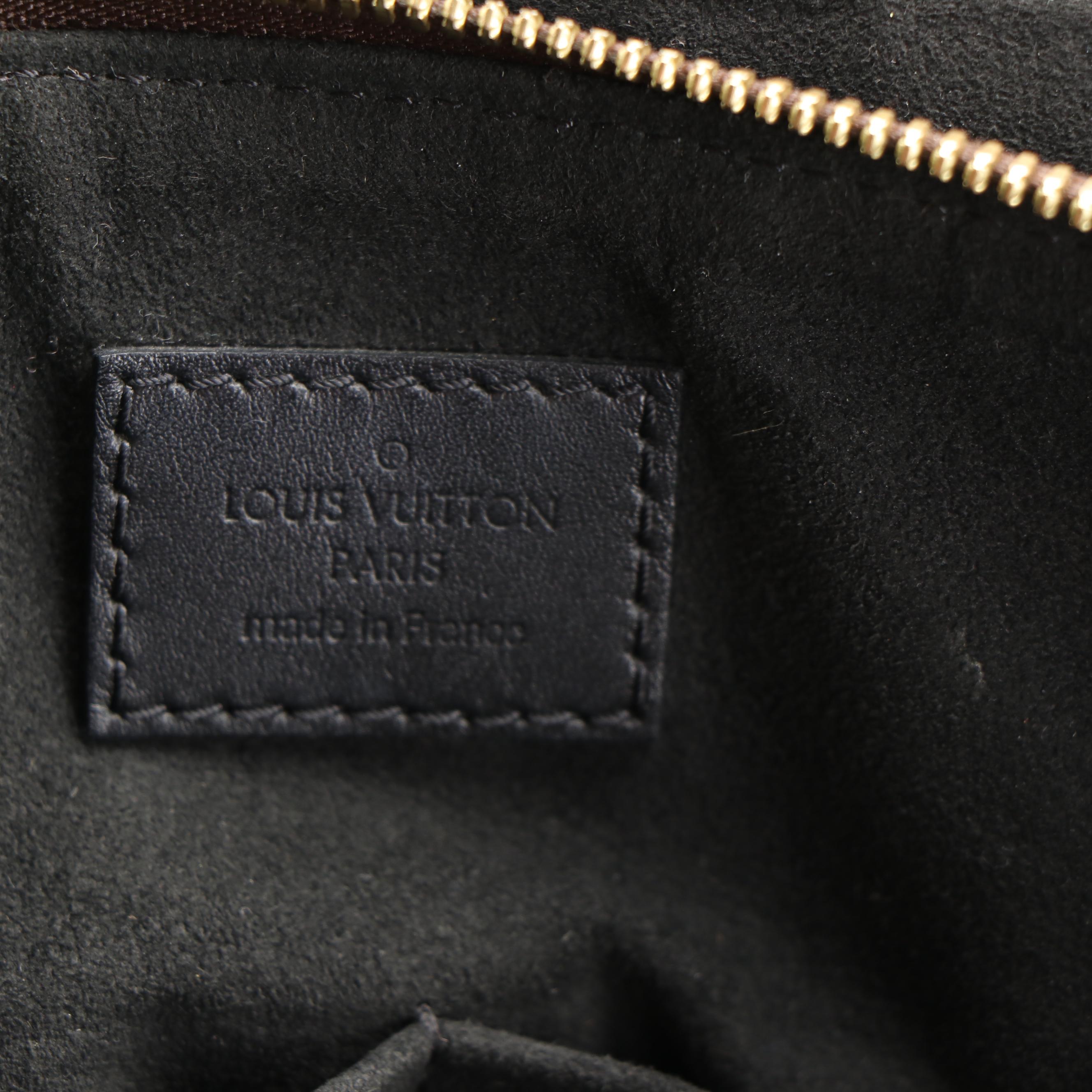 Louis Vuitton Flower Monogramed Canvas PM Zipped Tote