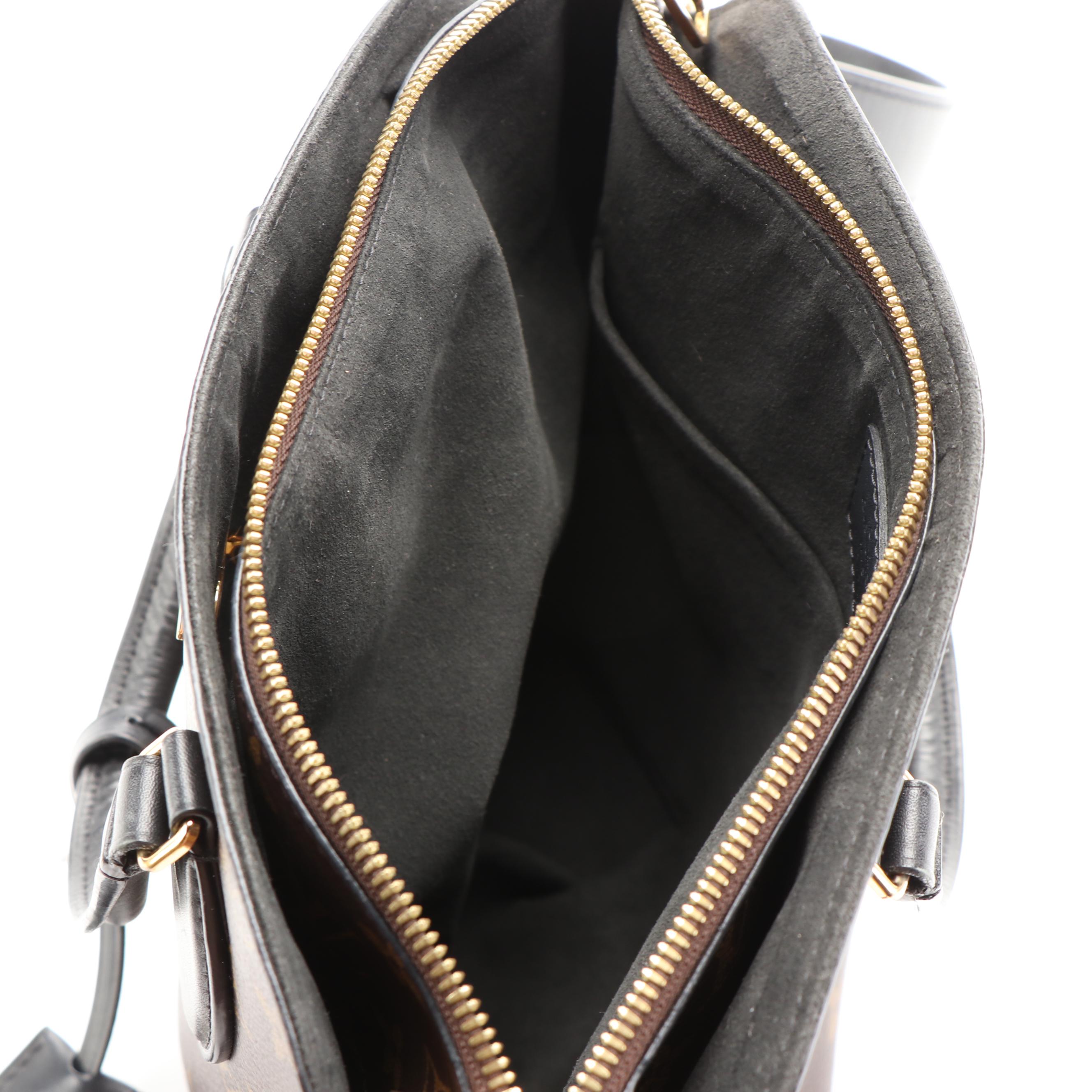 Louis Vuitton Flower Monogramed Canvas PM Zipped Tote