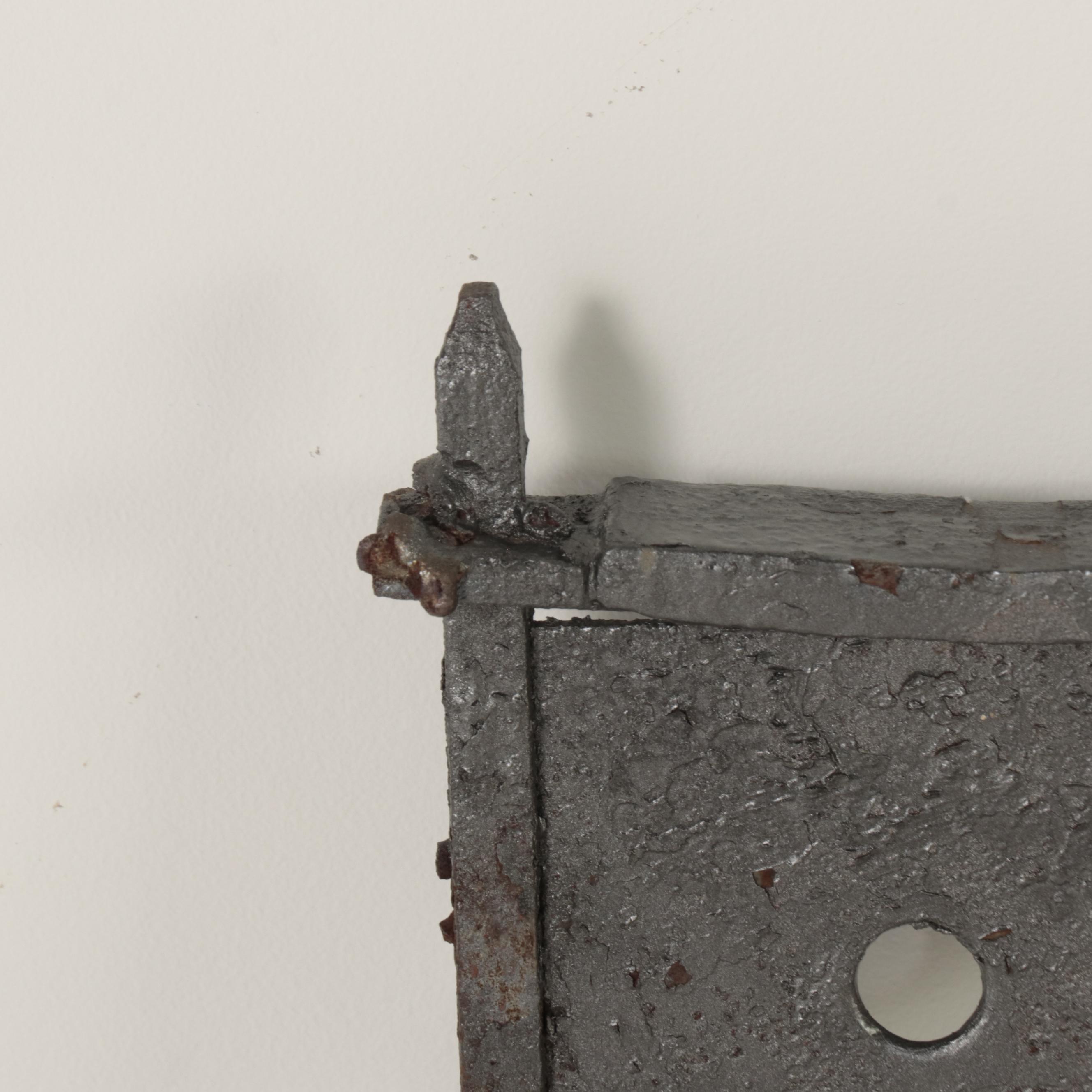 Victorian Wrought Iron Fleur-De-Lis Architectural Salvage