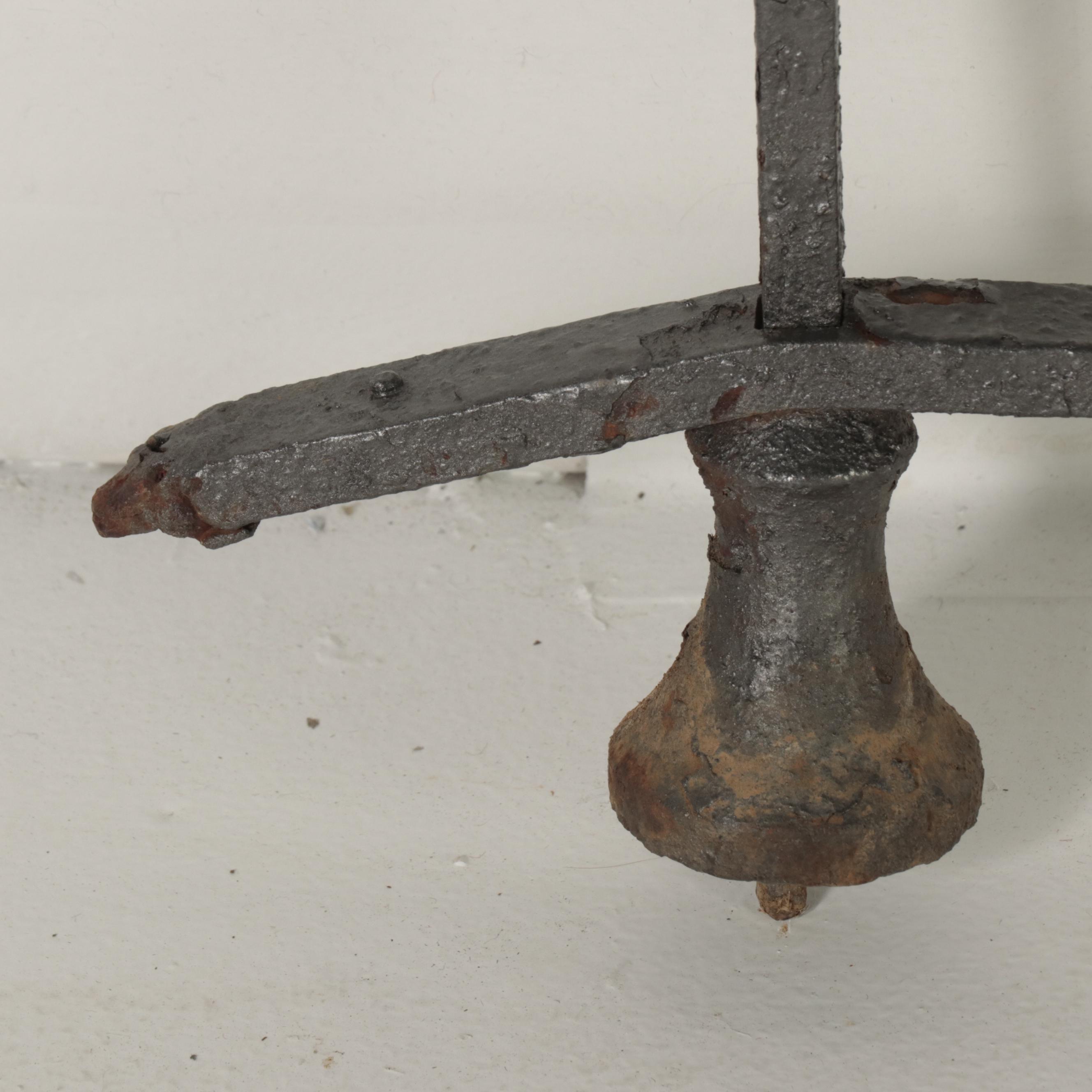 Victorian Wrought Iron Fleur-De-Lis Architectural Salvage