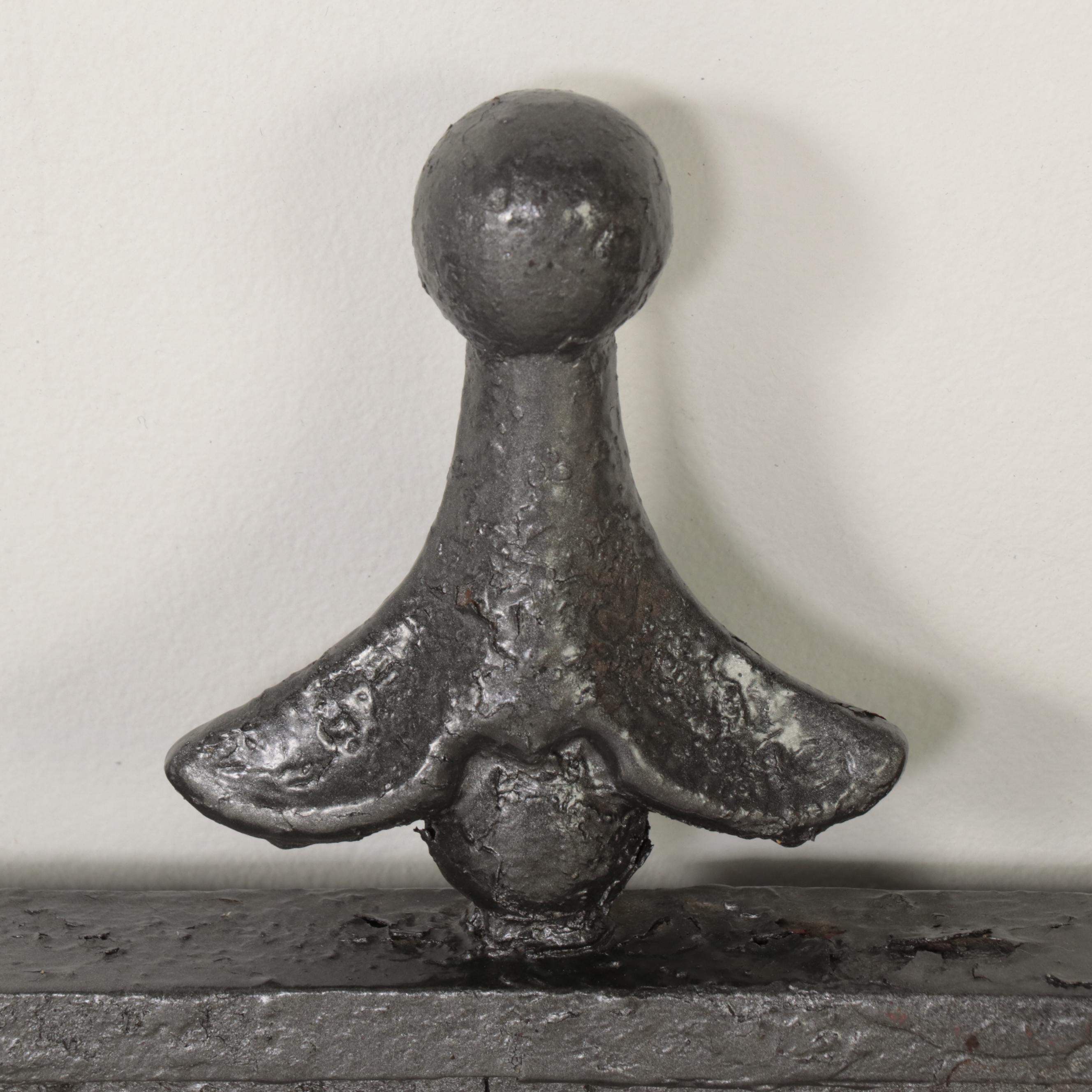 Victorian Wrought Iron Fleur-De-Lis Architectural Salvage