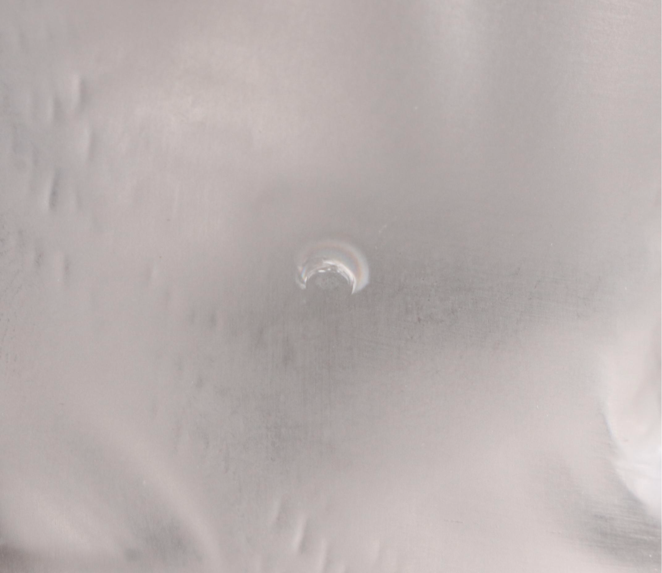 Lalique "Chat Assis" Frosted Crystal Cat Figurine, Late 20th Century