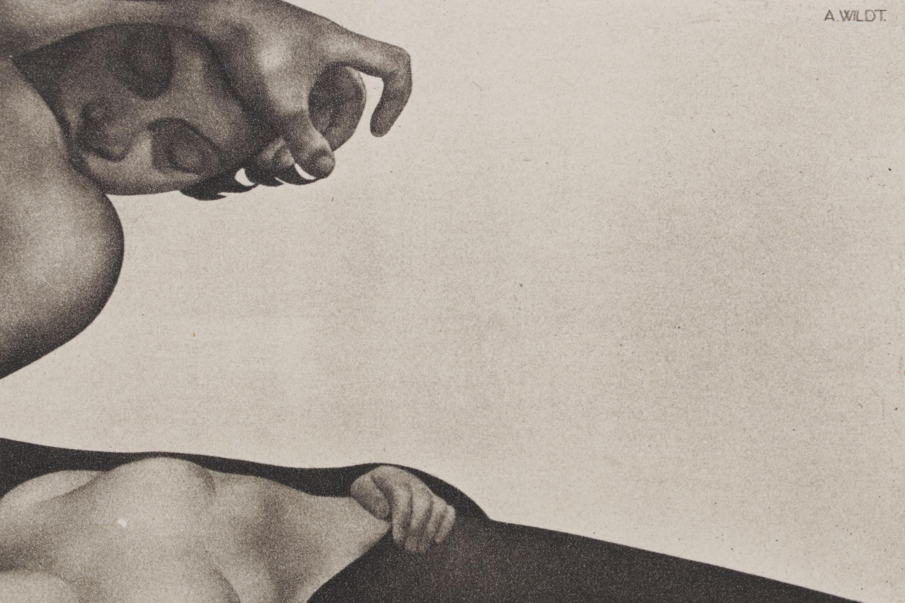 Aldolfo Wildt Photogravure "Deorum Aetas," 1926