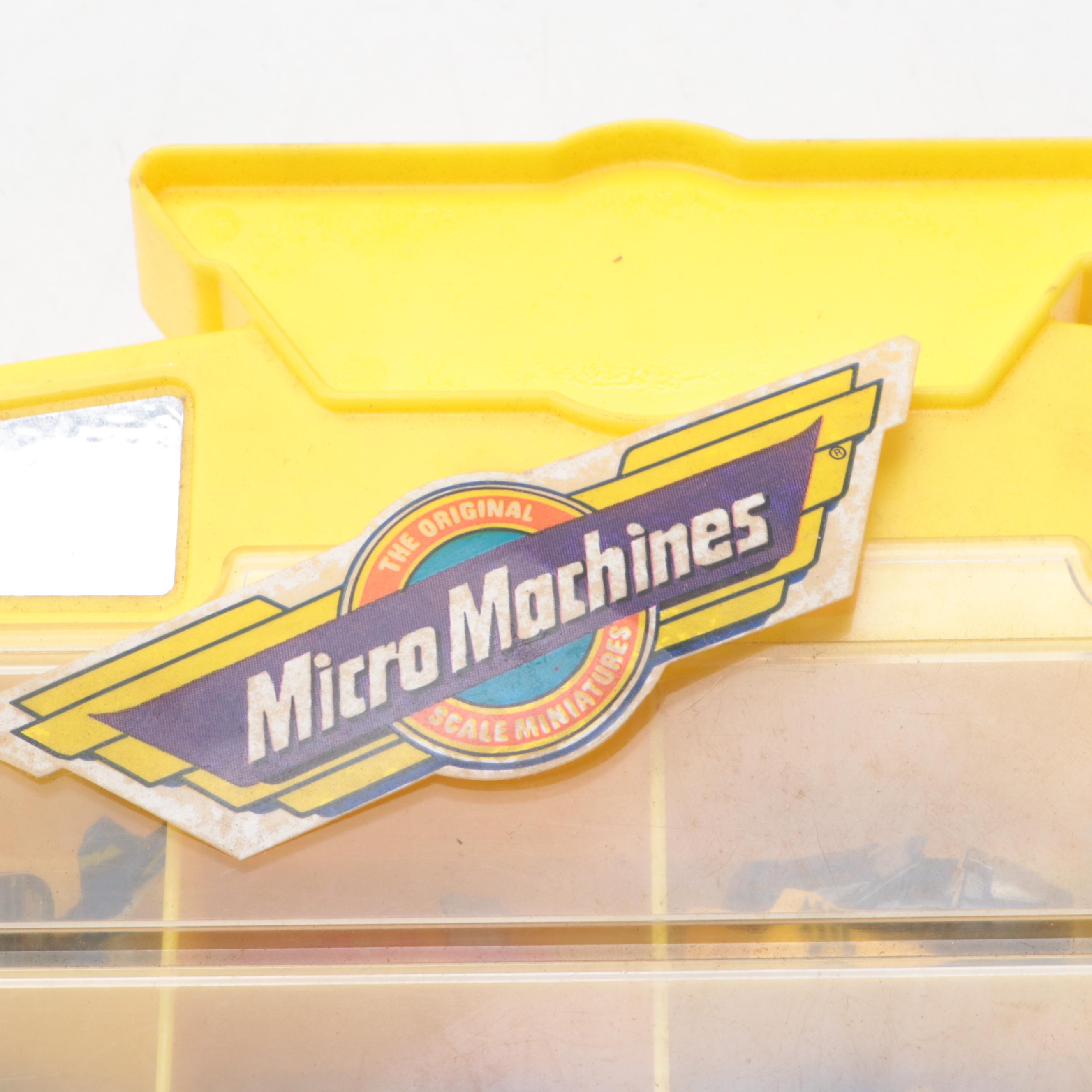MicroMachines Diecast Toy Cars, Trucks, Planes, Boats, Military Vehicles, 1989