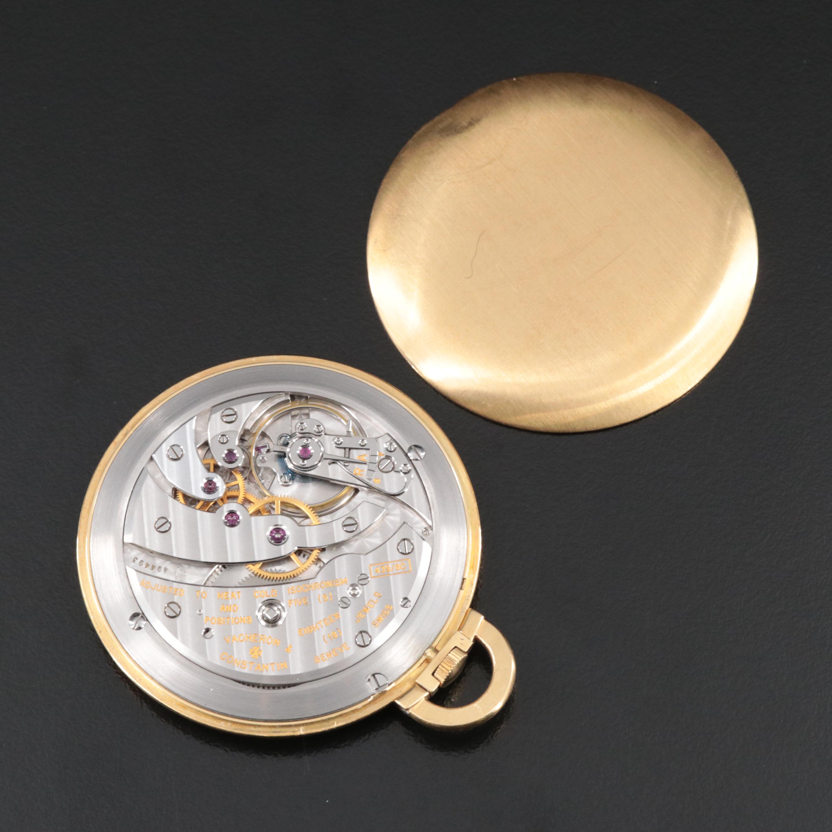 18K Vacheron & Constantin Pocket Watch