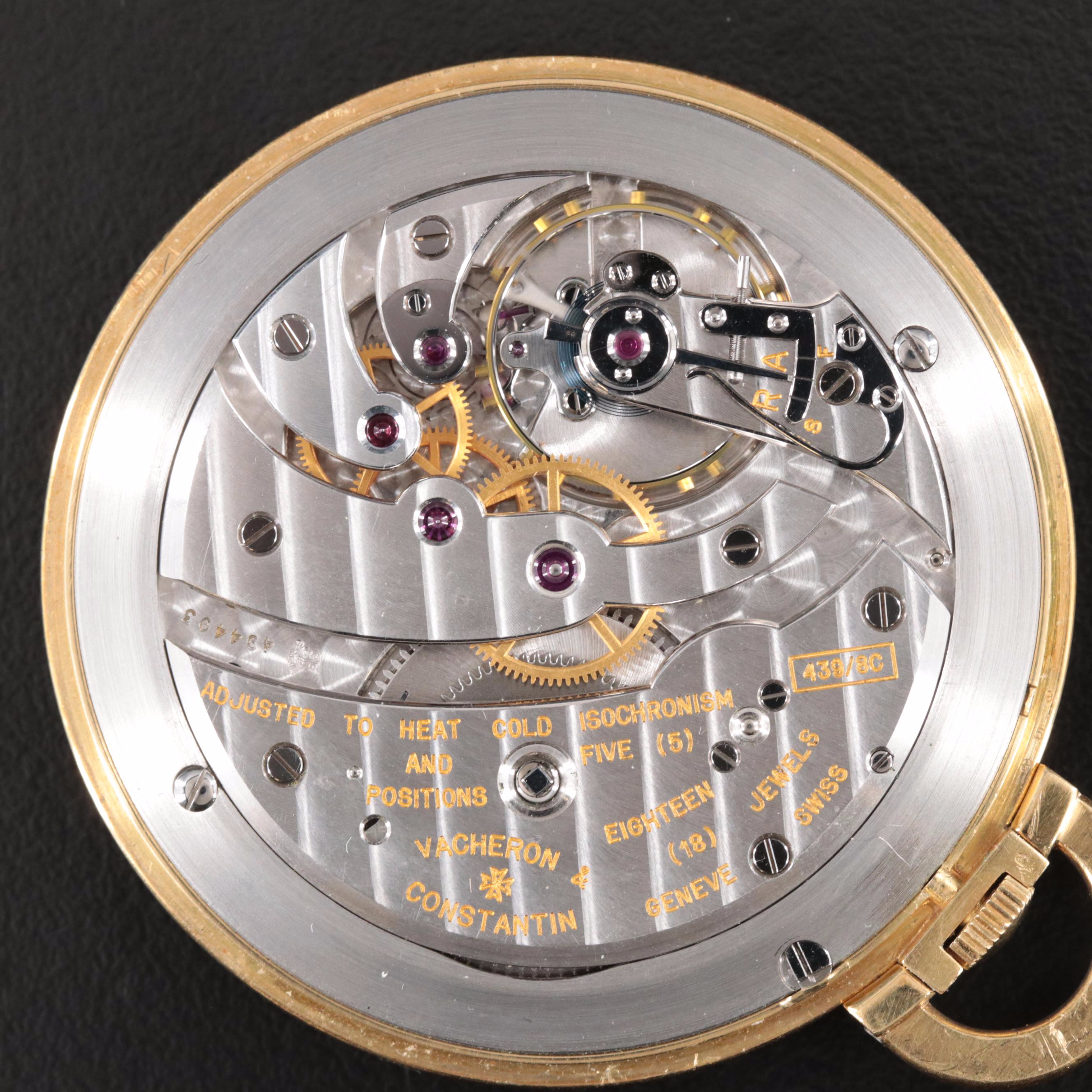 18K Vacheron & Constantin Pocket Watch