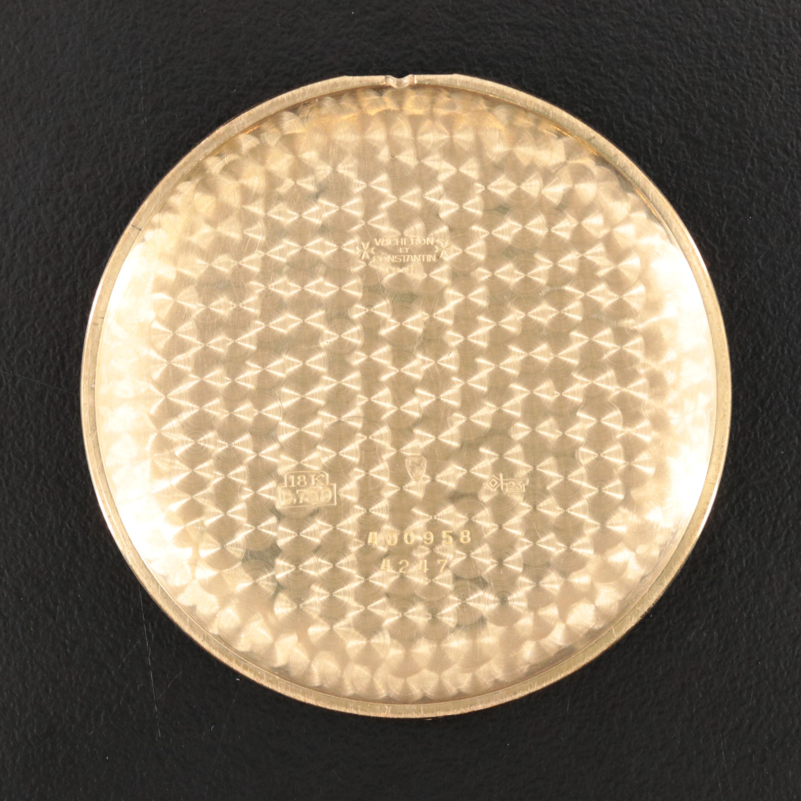 18K Vacheron & Constantin Pocket Watch