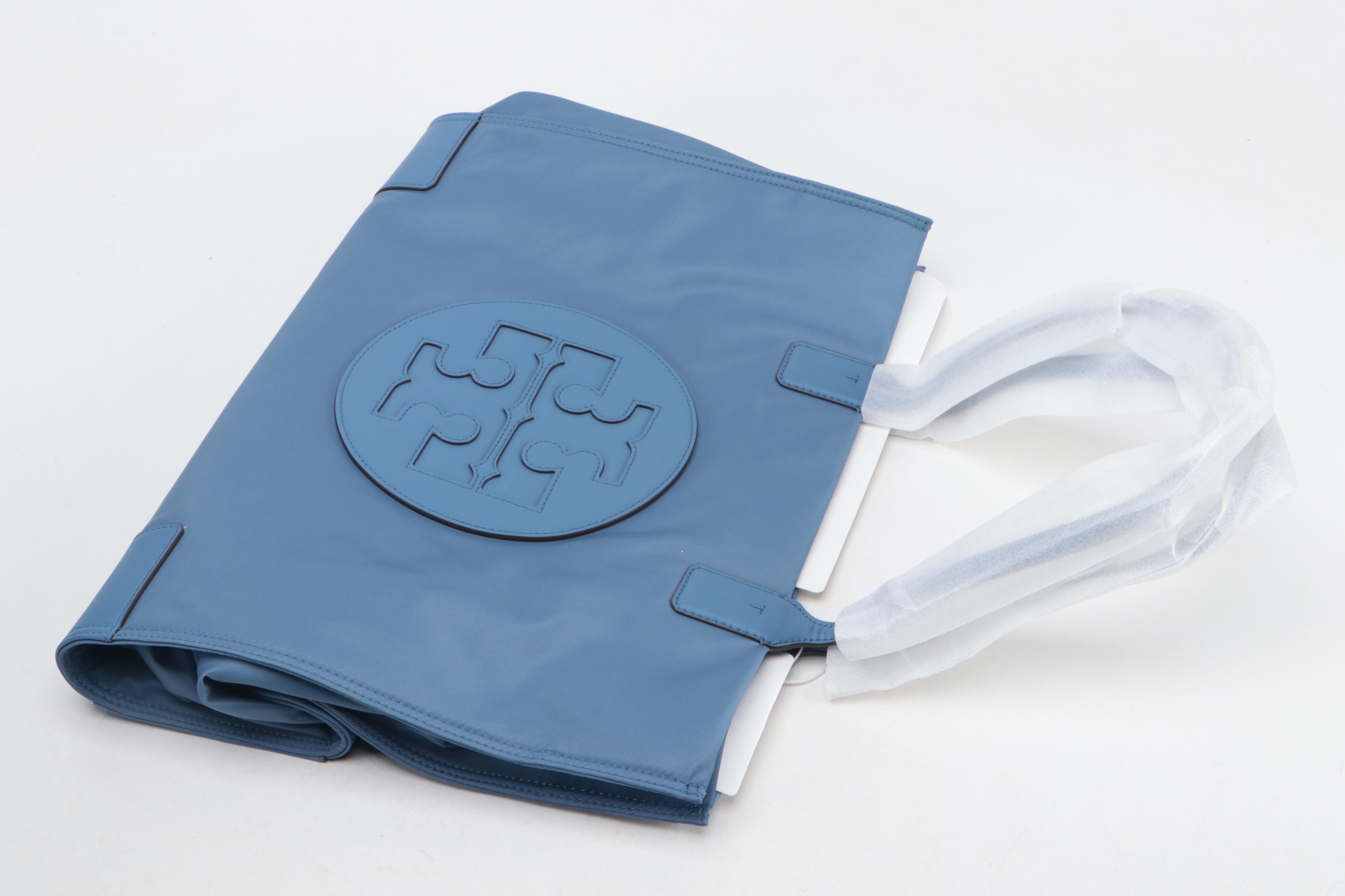 Tory Burch Ella Totes in Oceanside and Claret, New with Tag