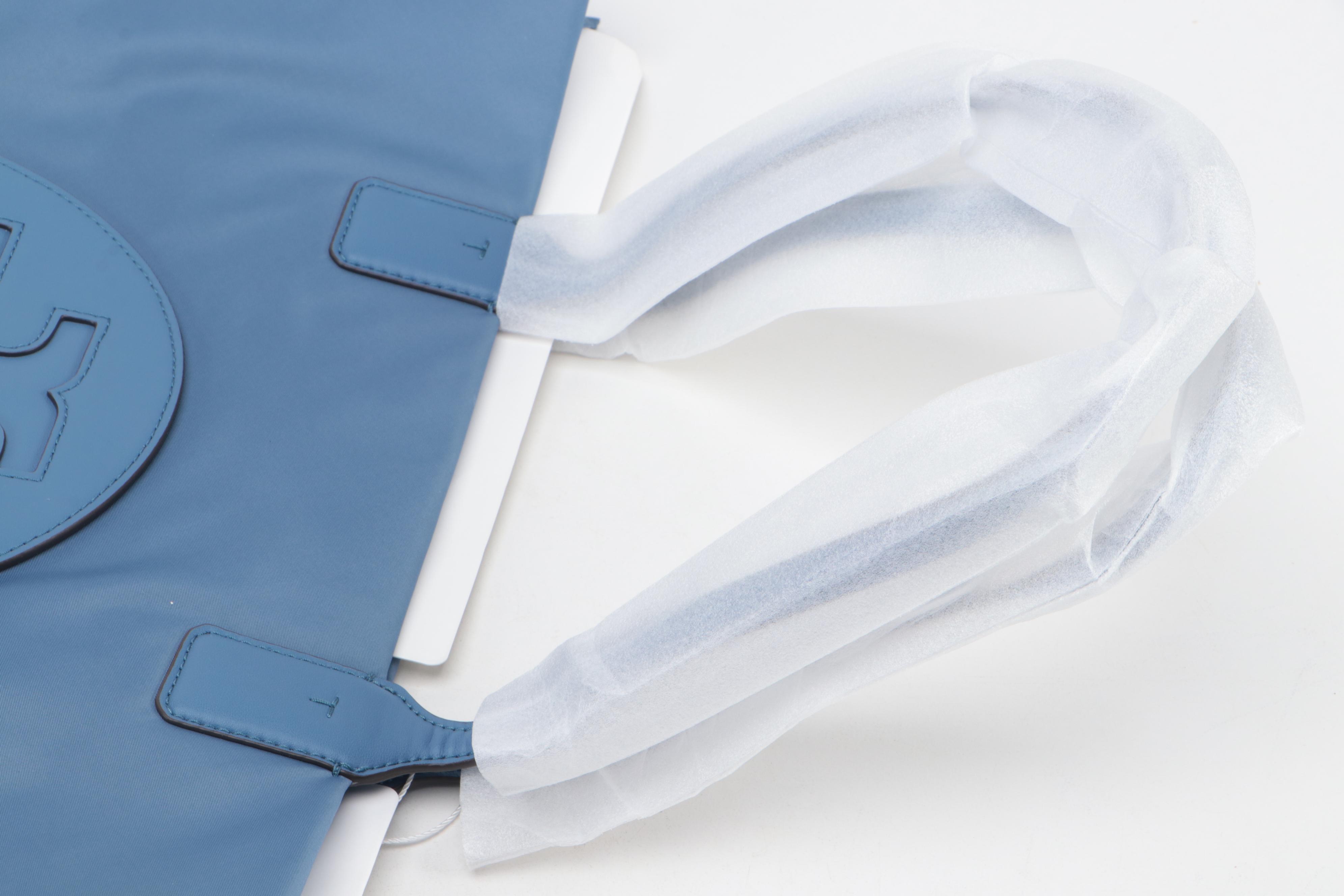 Tory Burch Ella Totes in Oceanside and Claret, New with Tag