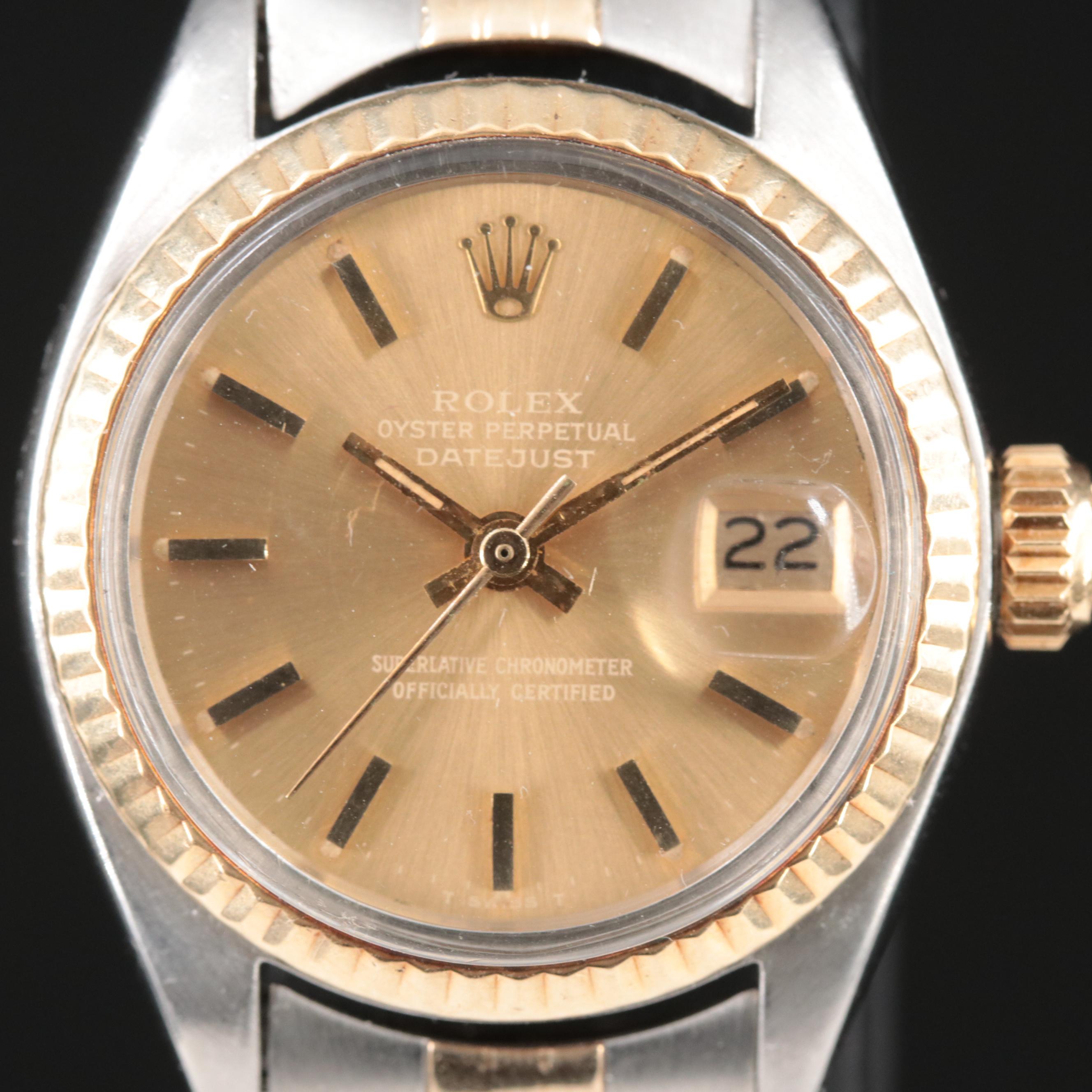 1977 Rolex Oyster Perpetual Datejust Watch