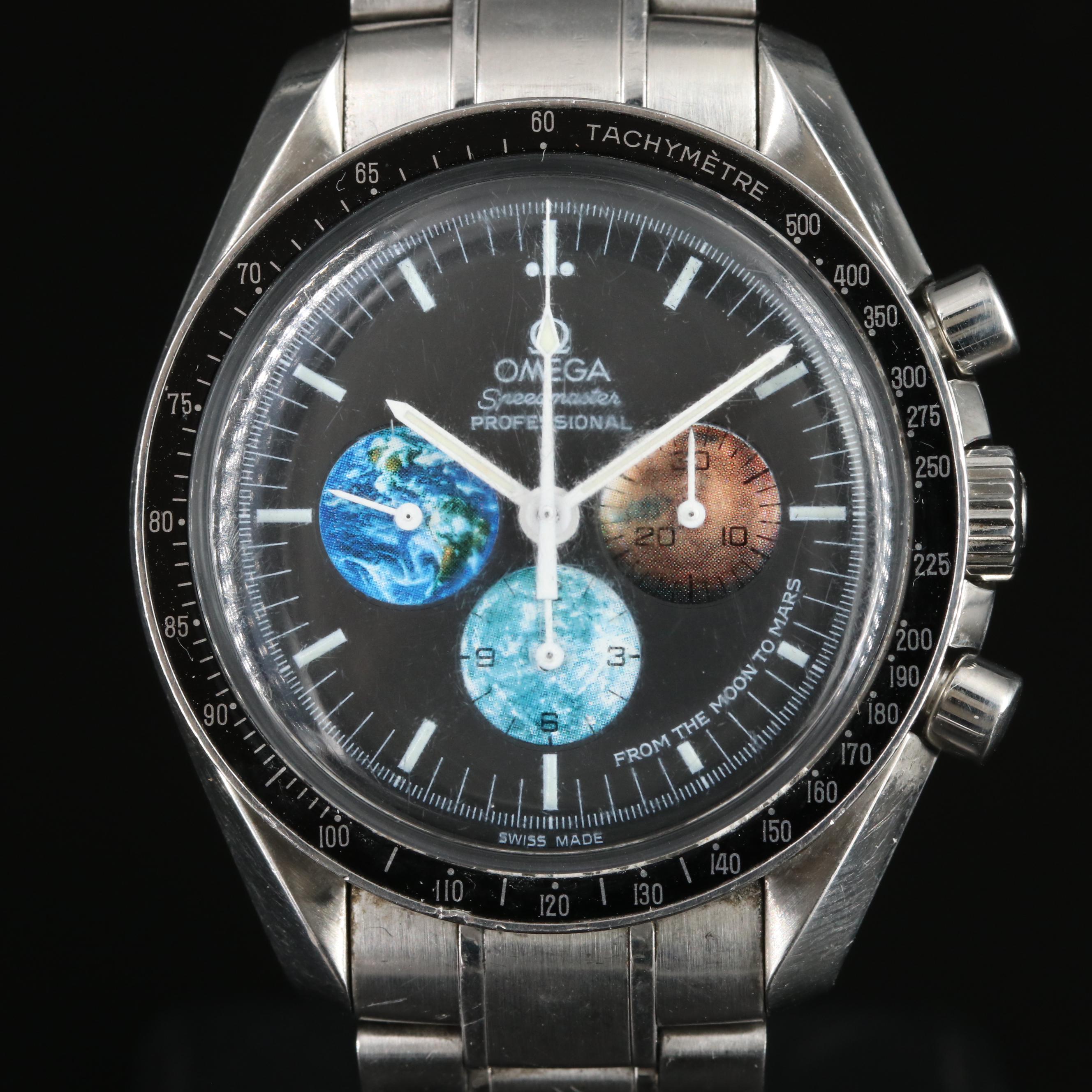 "From Moon to Mars" Omega Speedmaster Professional Watch