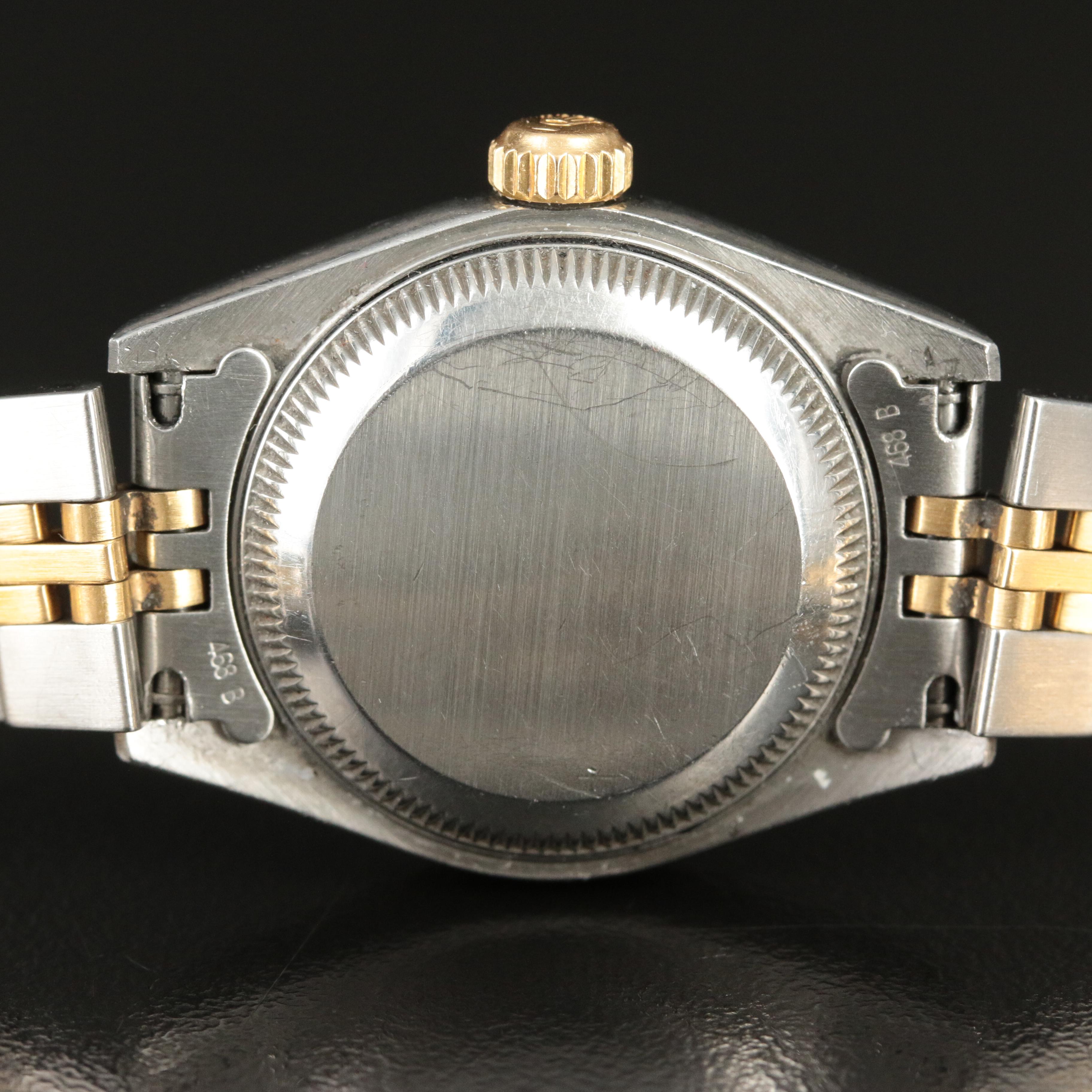 1997-1998 Rolex Factory Diamond Jubilee Dial Datejust Watch