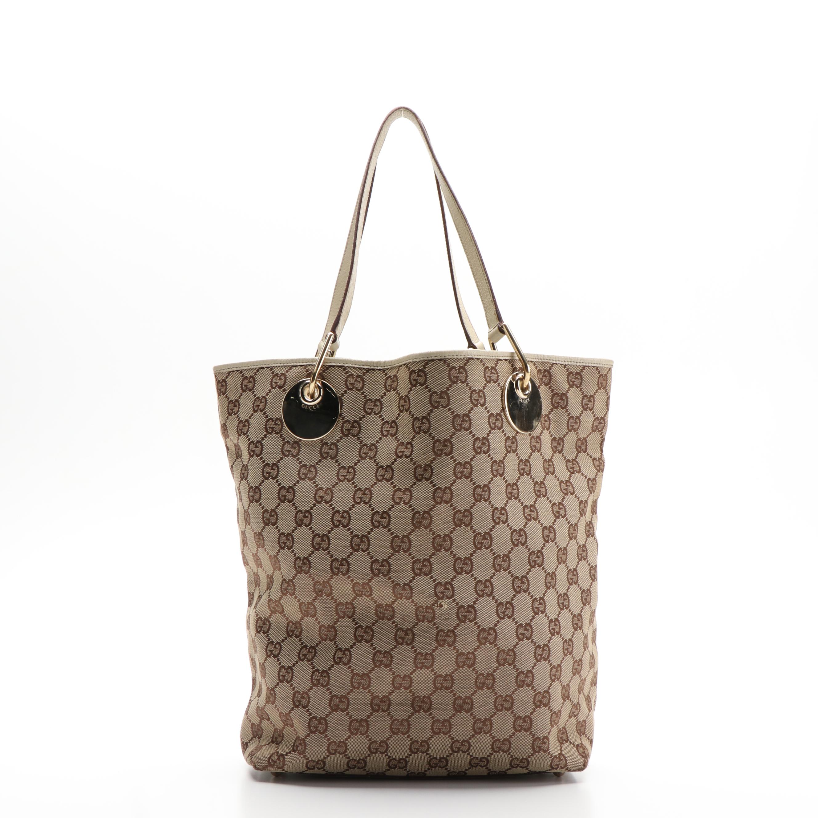 Gucci Monogram Large Eclipse Tote Bag