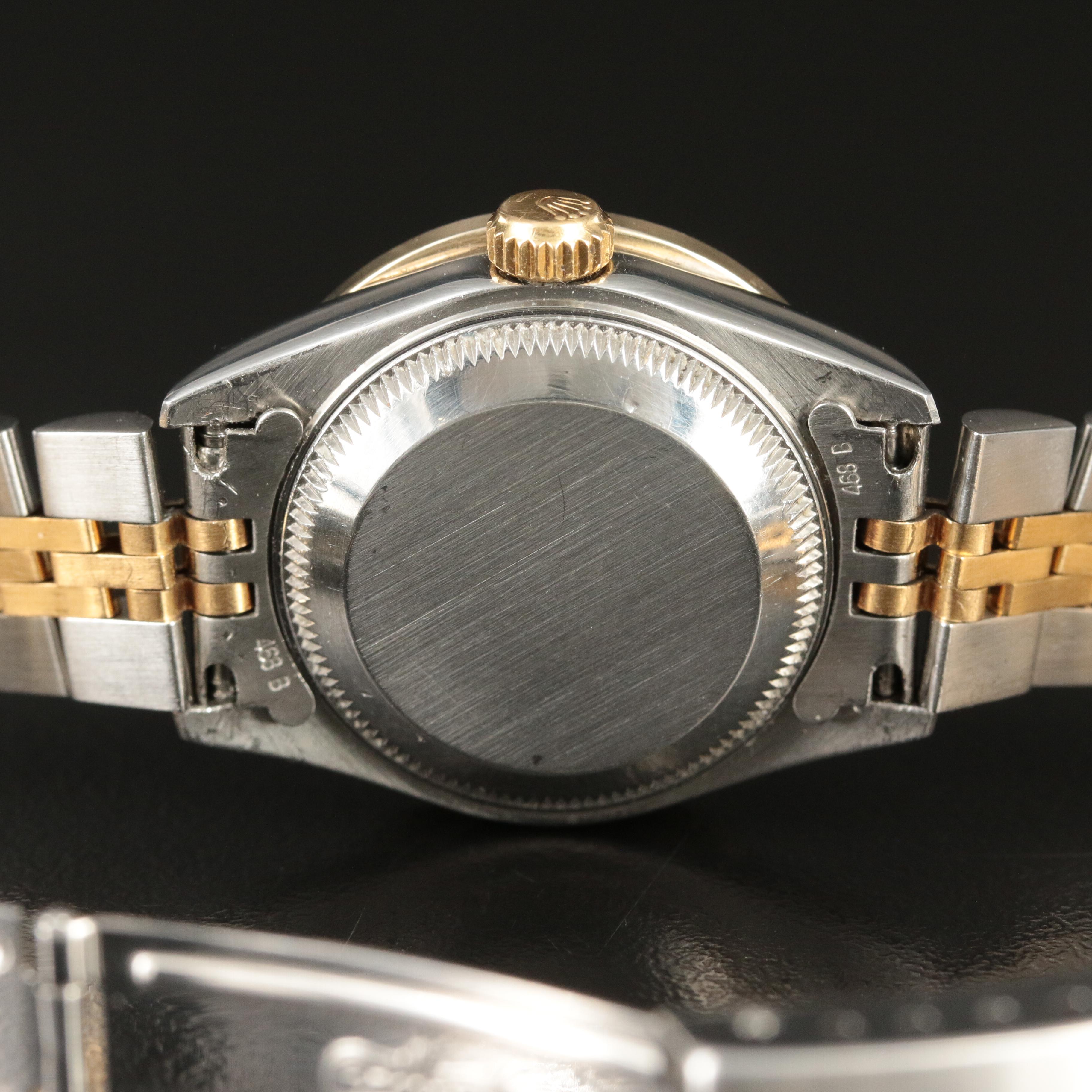 1997 Rolex Custom Diamond Bezel Datejust Watch