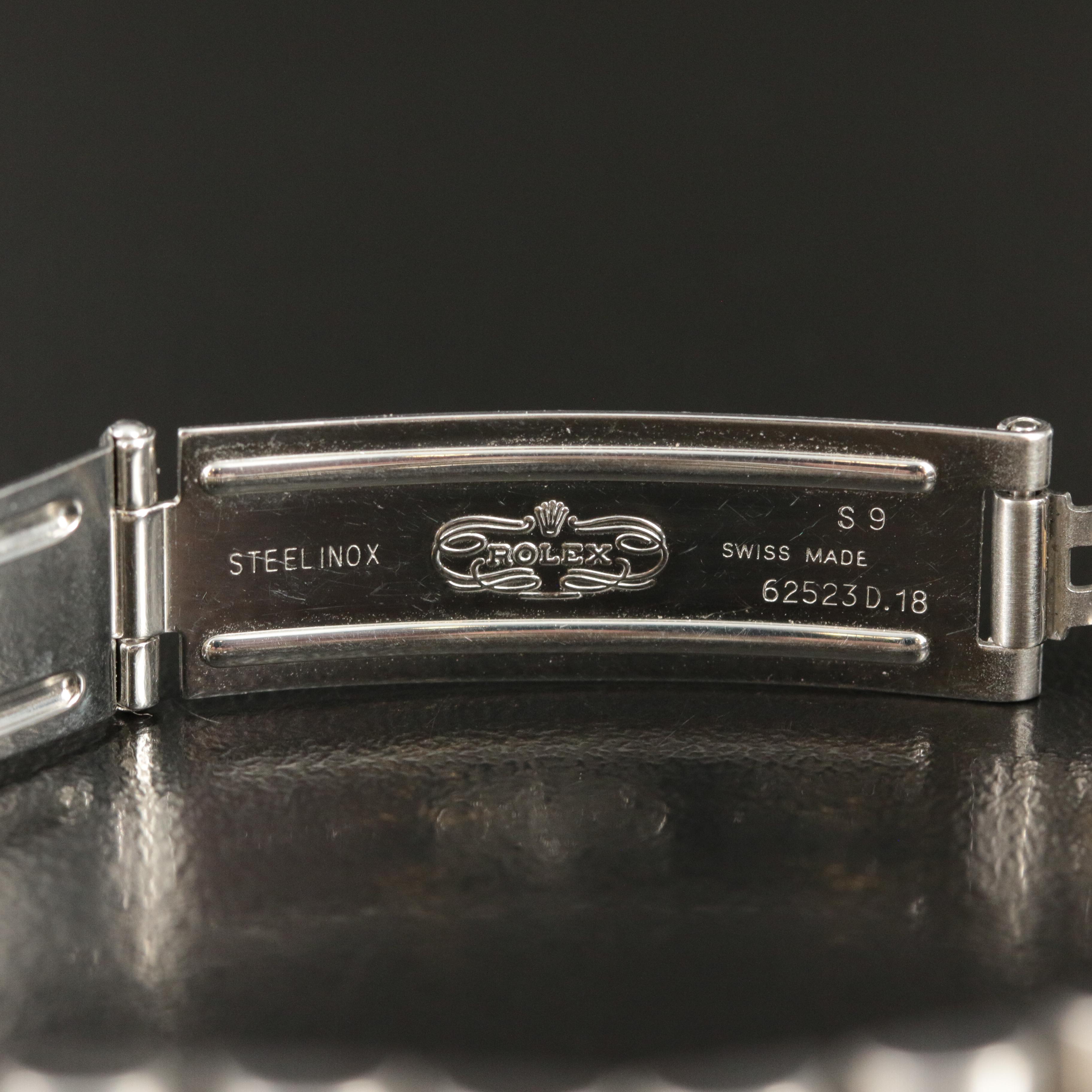 1997 Rolex Custom Diamond Bezel Datejust Watch