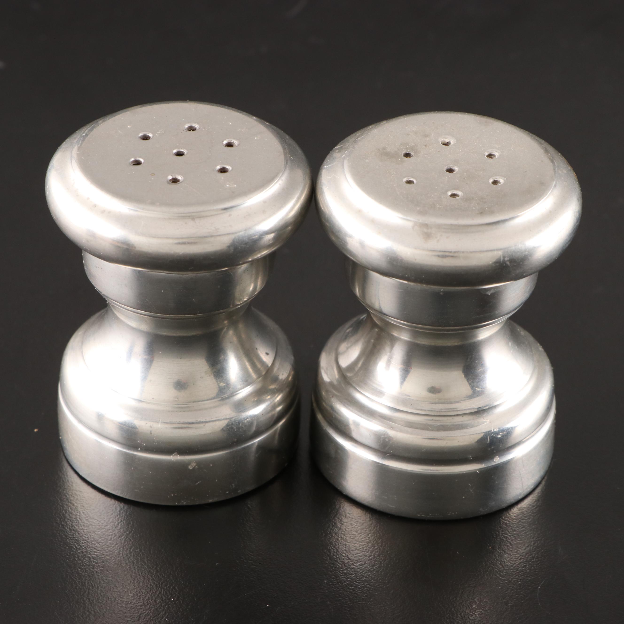 Peugeot Wood Pepper Grinder with Empire Fruit Shaped Pewter Shakers and More