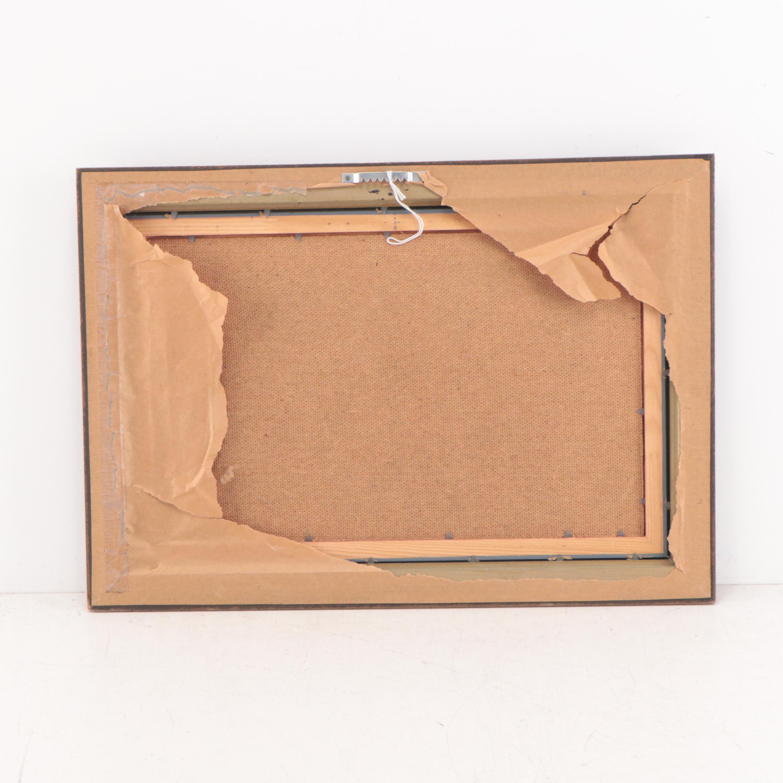 Hugh Huntington Howard Tonalist Landscape Oil Painting, Circa 1900