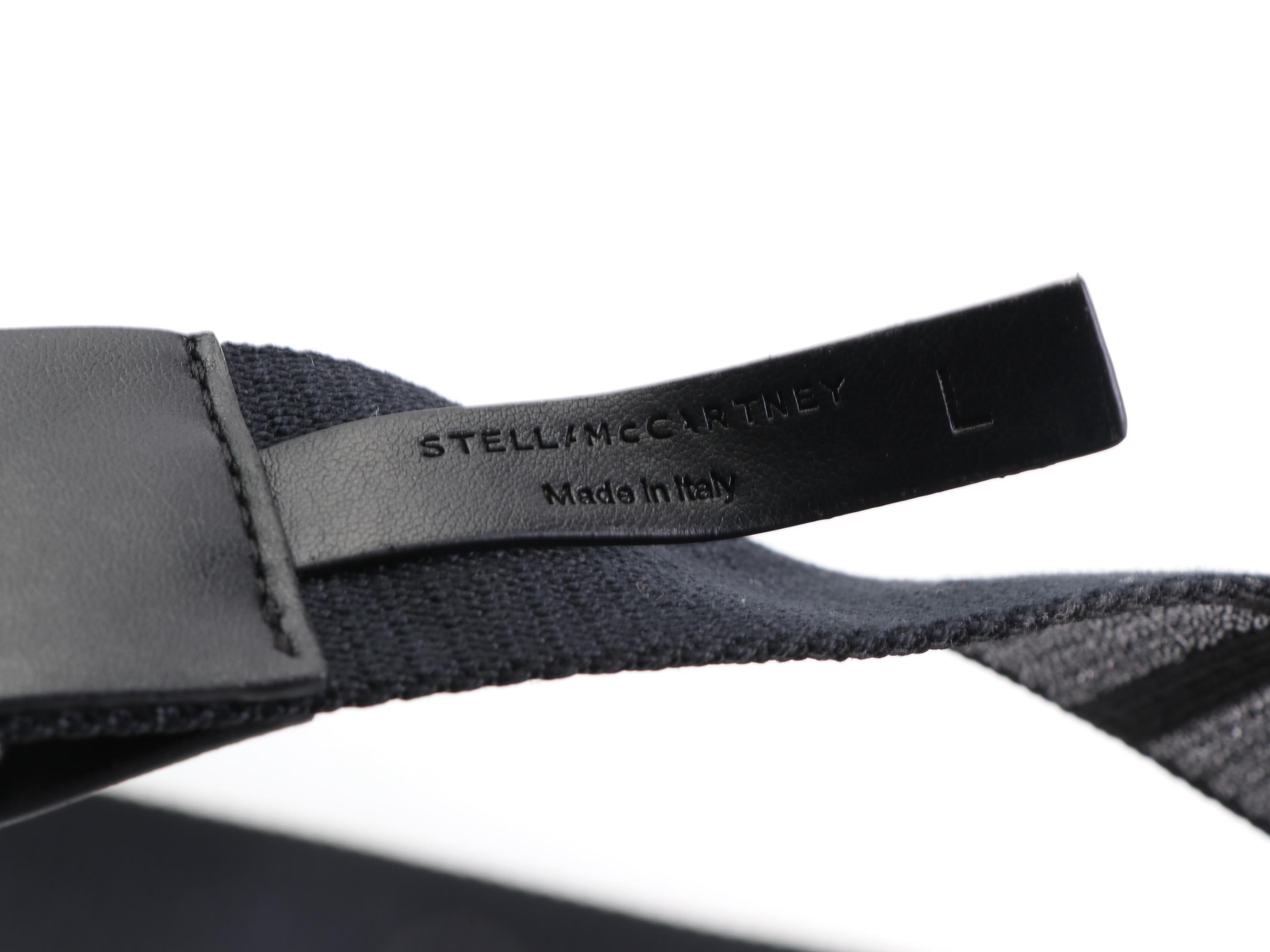 Stella McCartney Web Strap Belt with Tory Burch Vail and Patos Slide Sandals