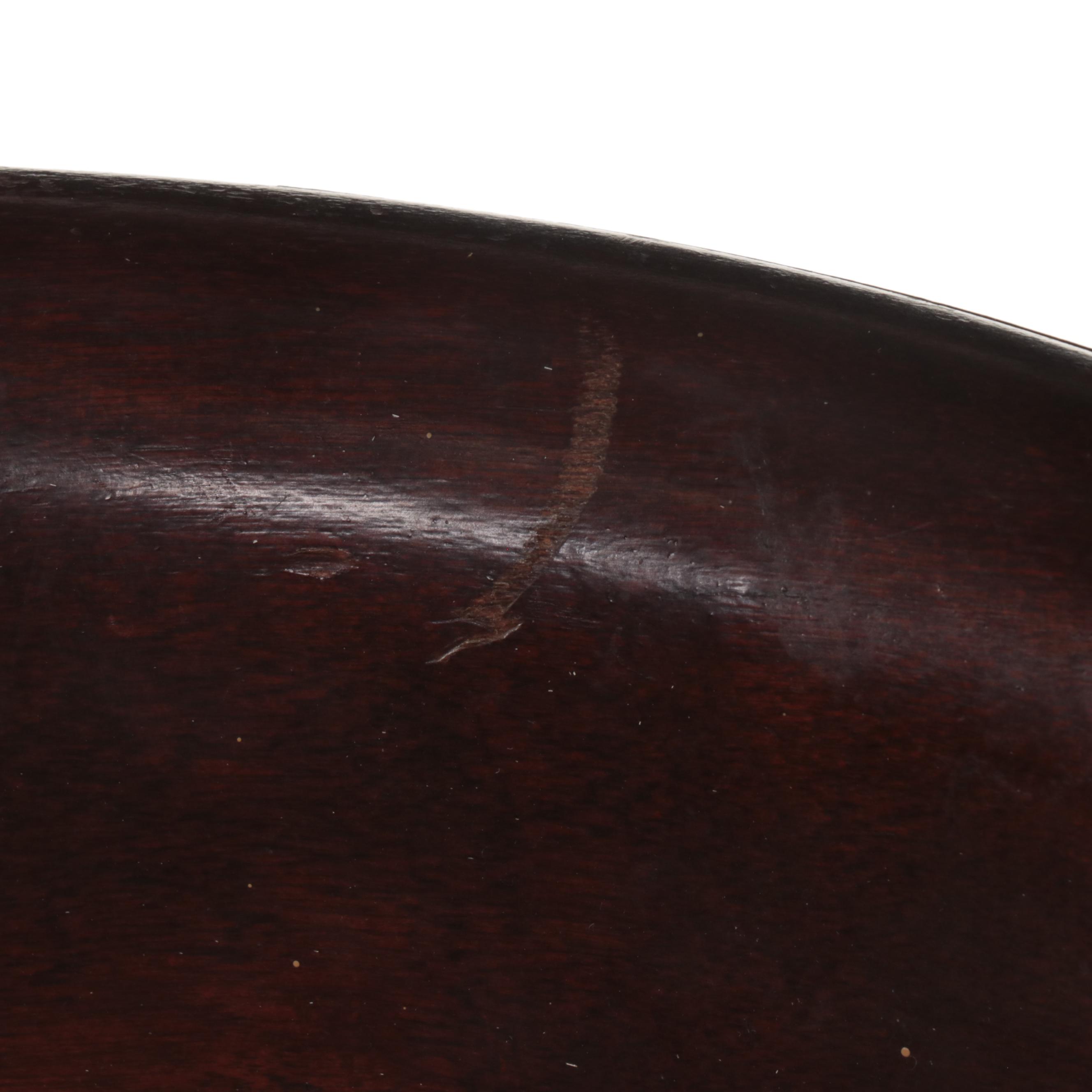 B. L. Marble Chair Co. Wooden Banker's Chair, Early to Mid 20th Century