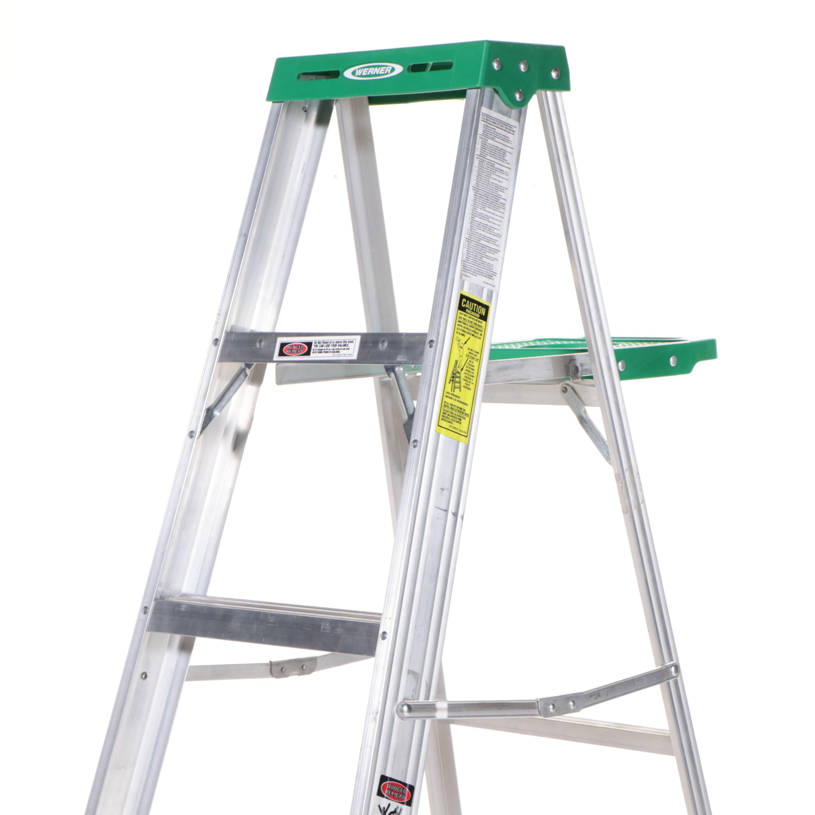 Werner 6' Aluminum Step Ladder