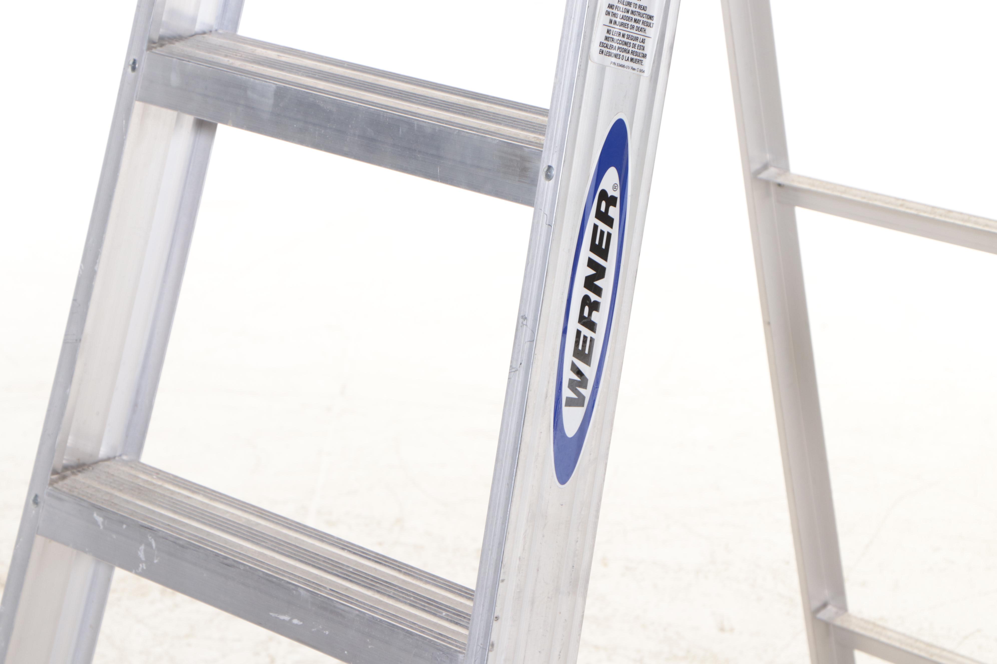 Werner 6' Aluminum Step Ladder